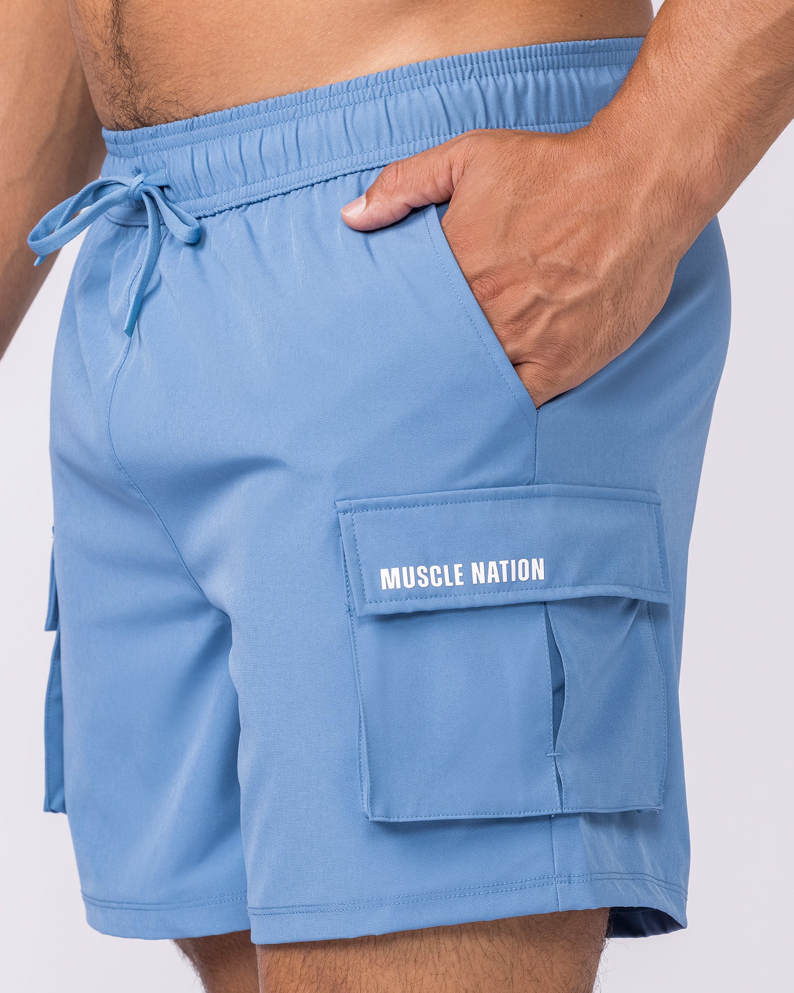 Active Cargo 5" Shorts - Pacific