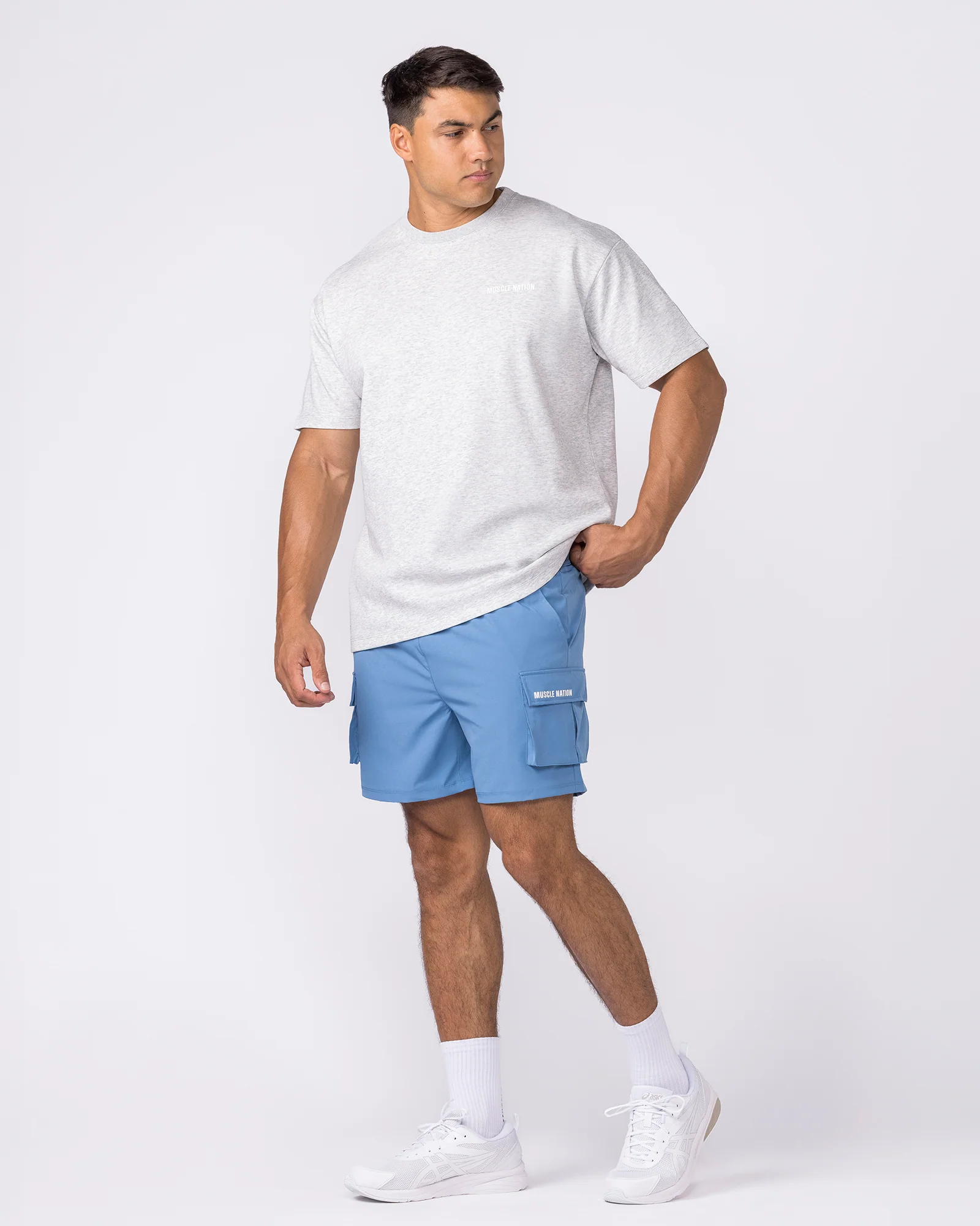 Active Cargo 5" Shorts - Pacific - Image 7