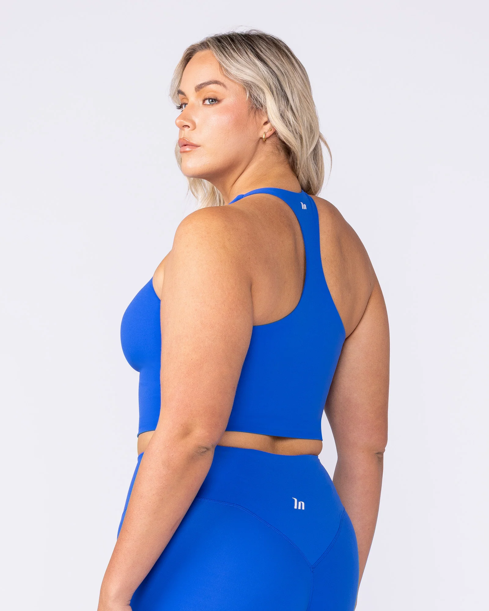 Active Form Cropped Tank - Bondi Blue - Image 2