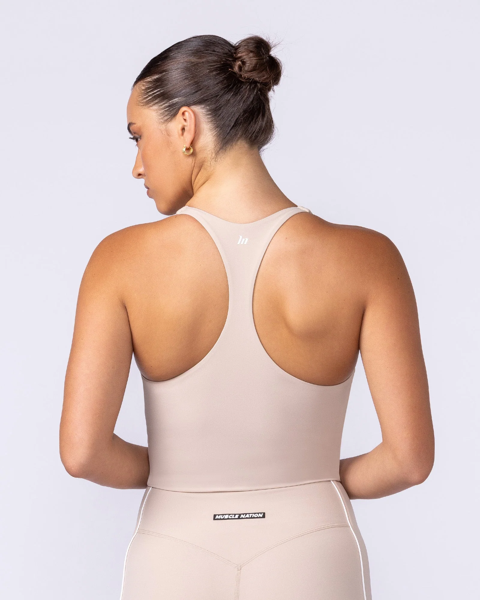 Active Form Cropped Tank - Sand - Image 4