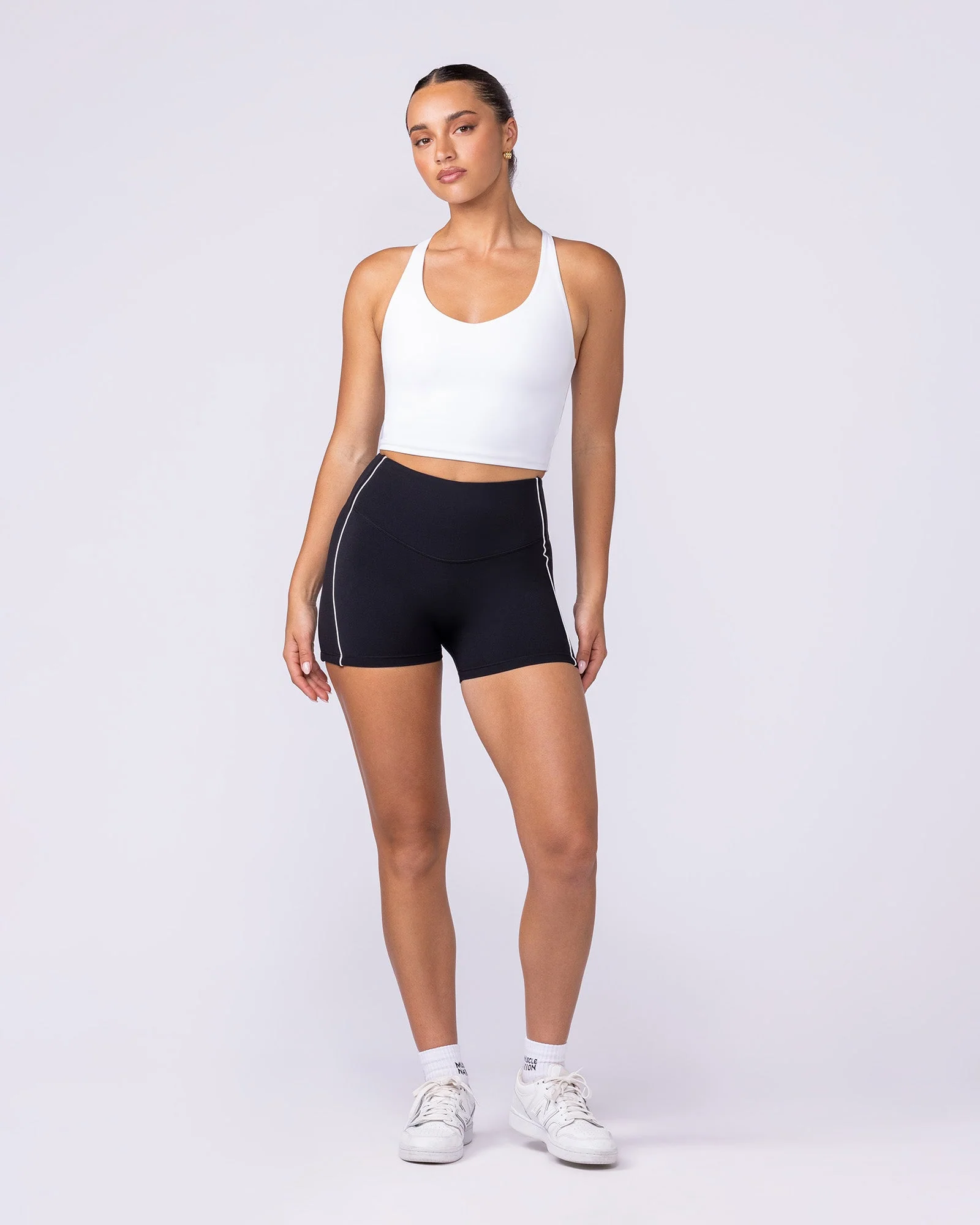 Active Form Cropped Tank - White - Image 5