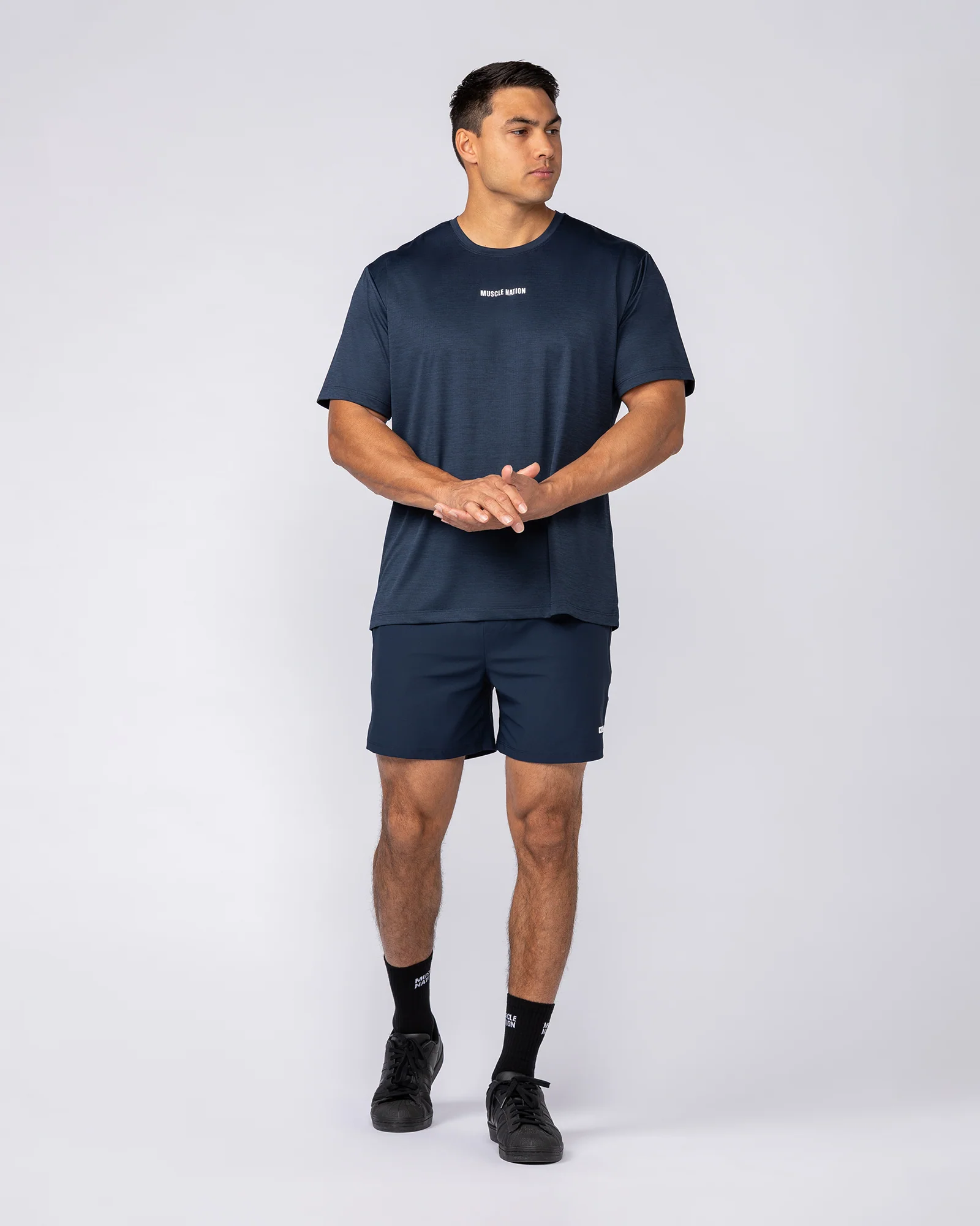 Aero Active Tee - Navy - Image 5
