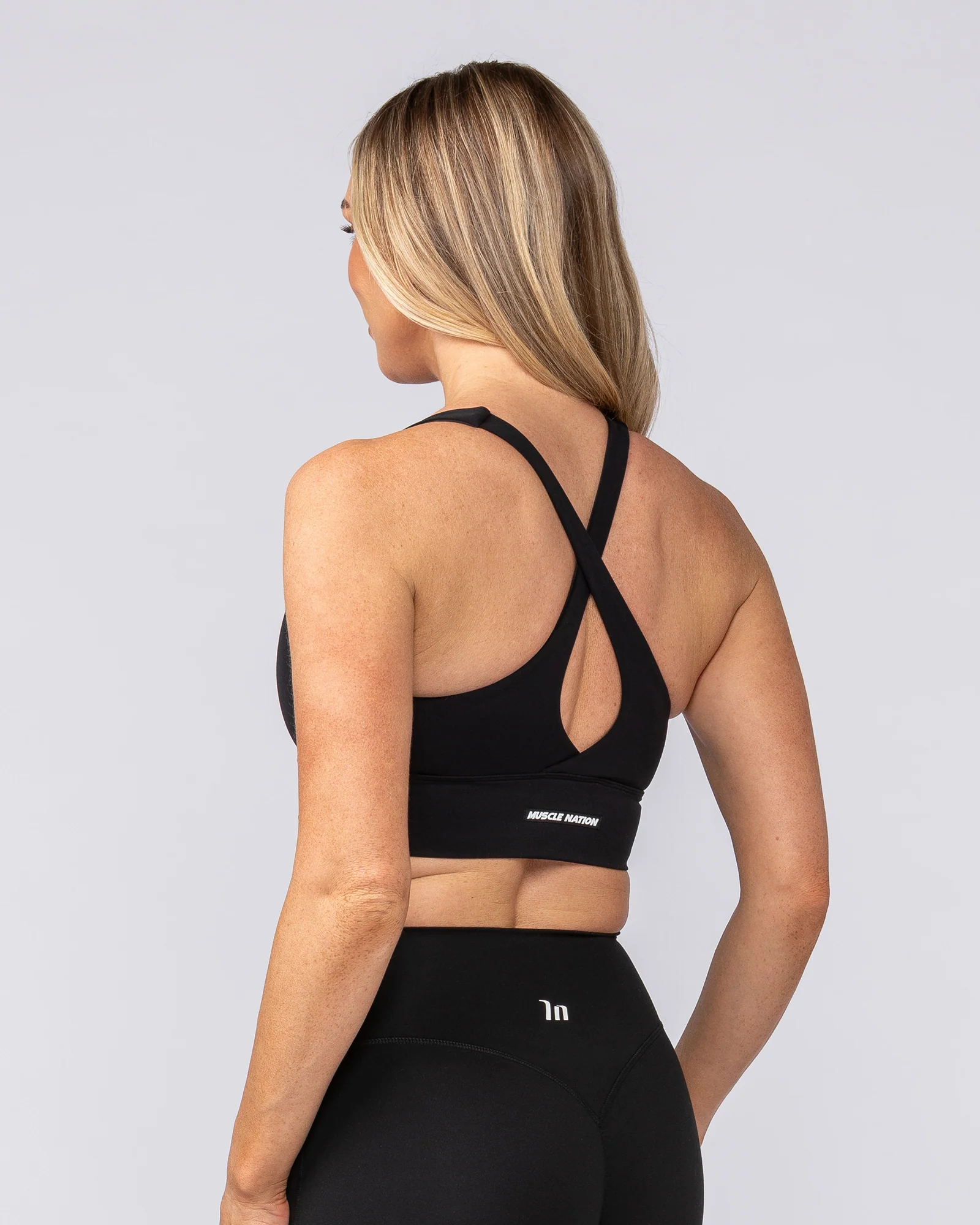 Allure Longline Bra - Black - Image 4