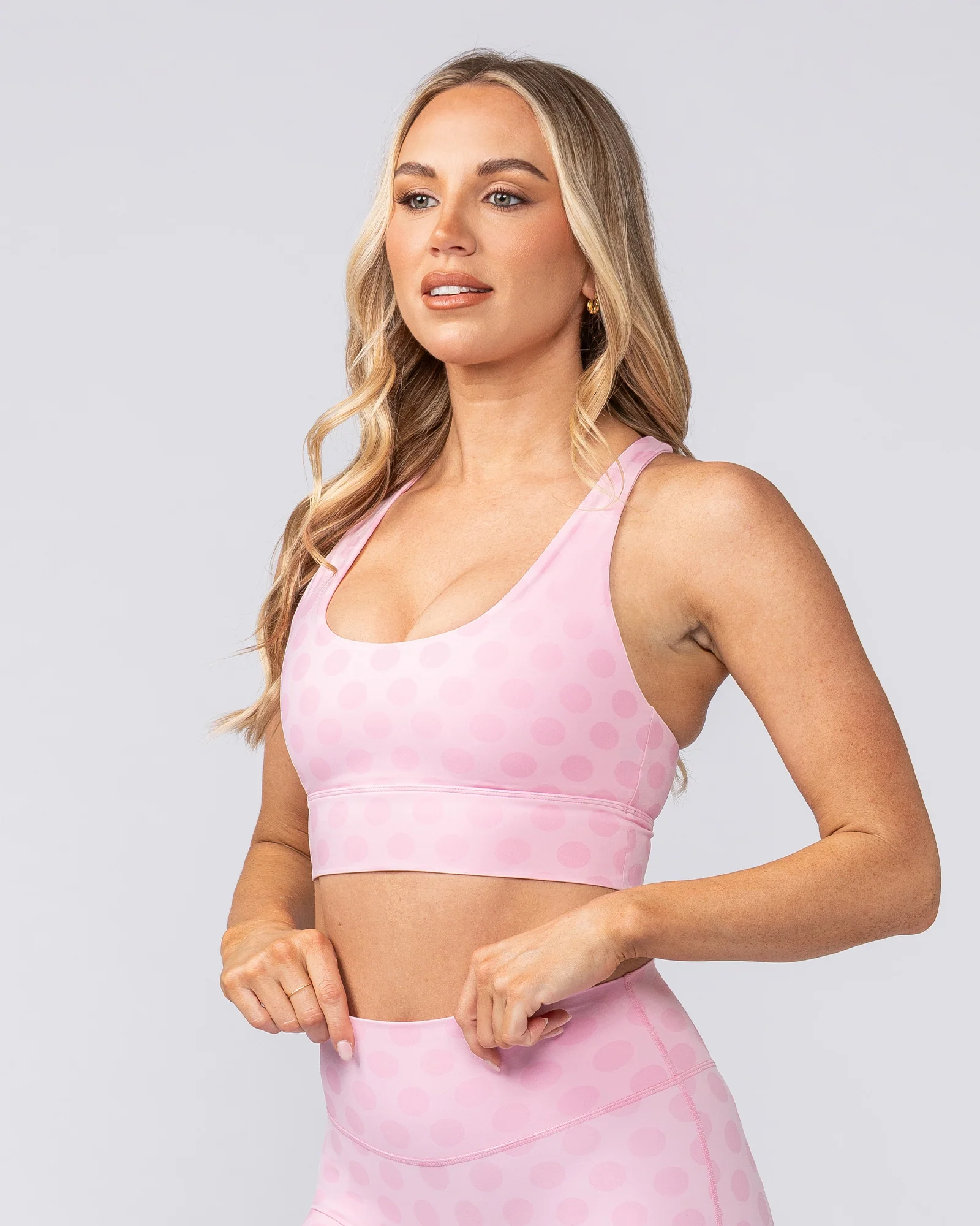 Allure Longline Bra - Blossom Spot - Image 2