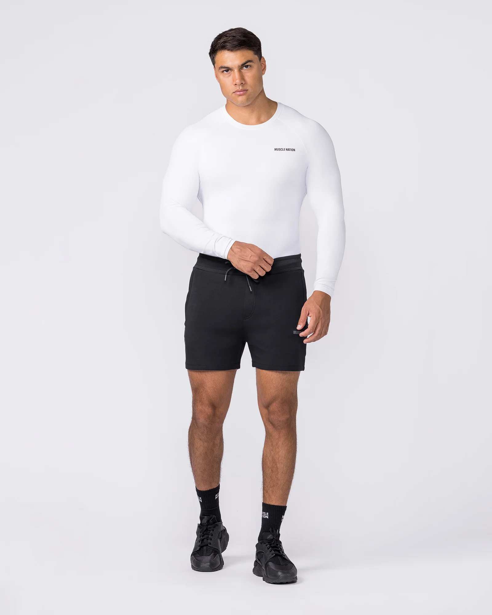 Apex Long Sleeve Tee - White - Image 6