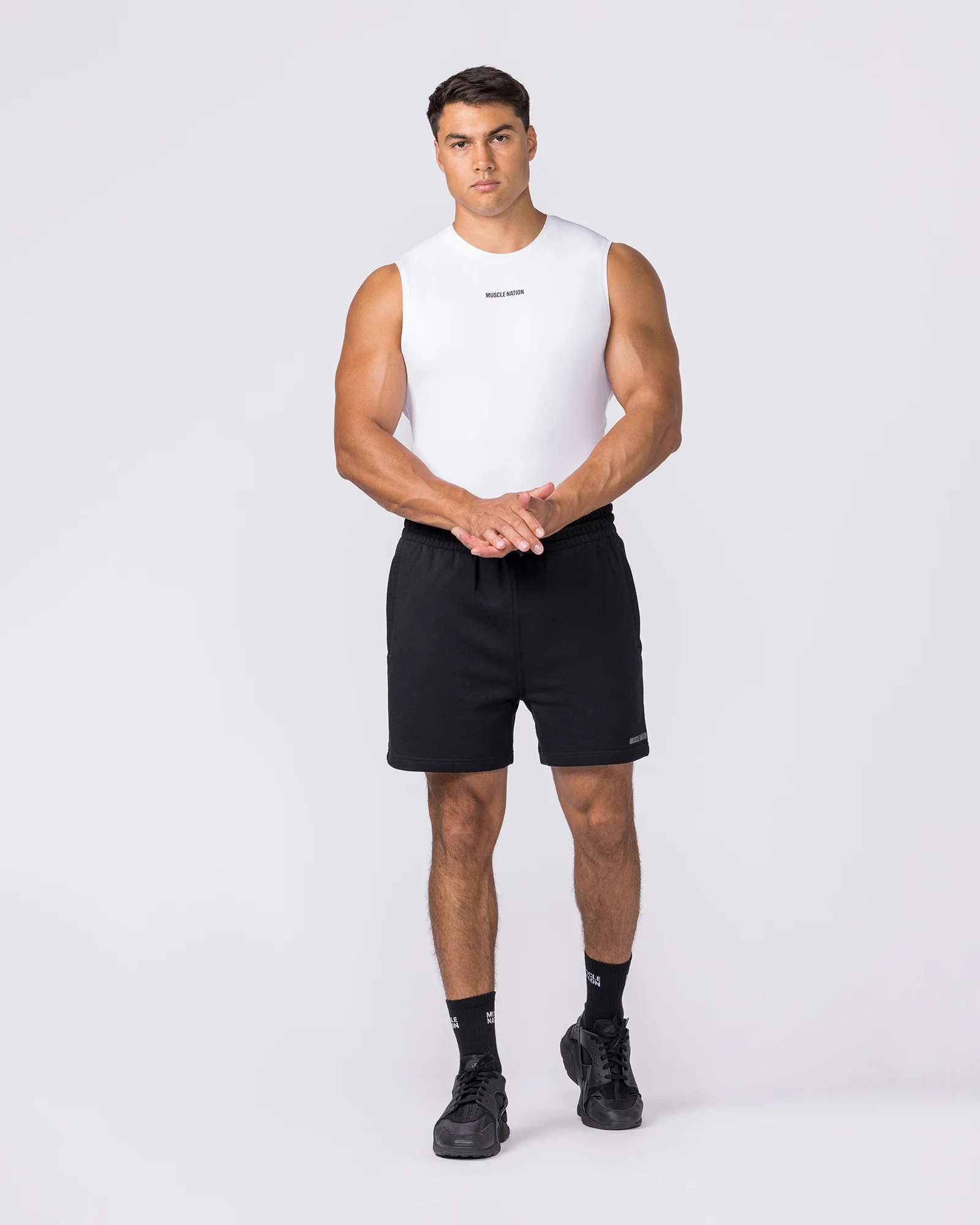 Apex Sleeveless Tee - White - Image 5