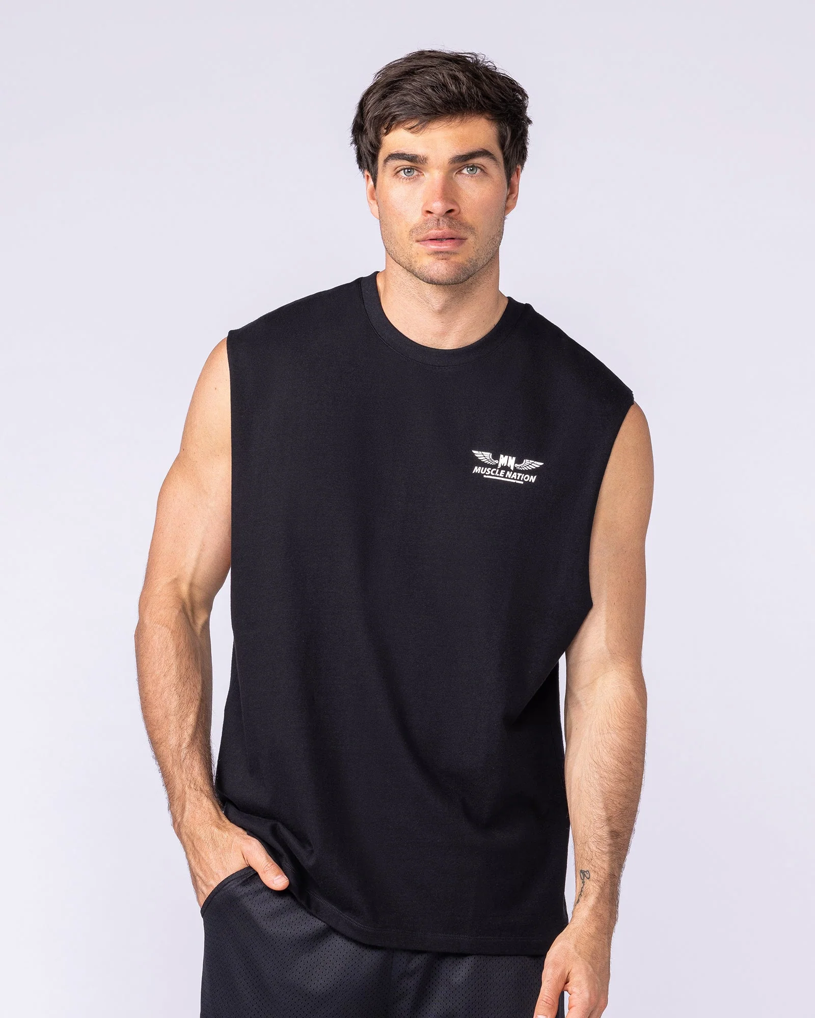 Archives Muscle Tank - Black - Image 2