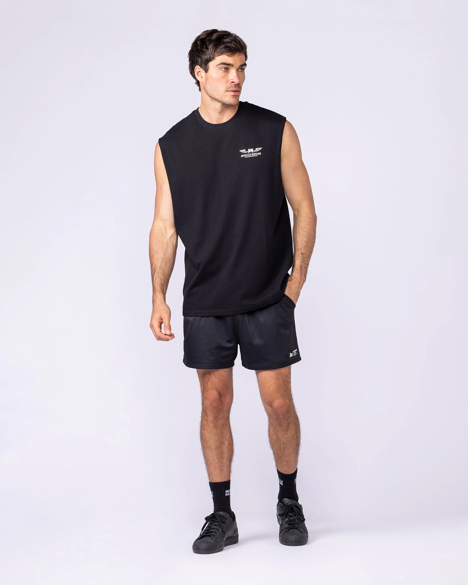Archives Muscle Tank - Black - Image 6