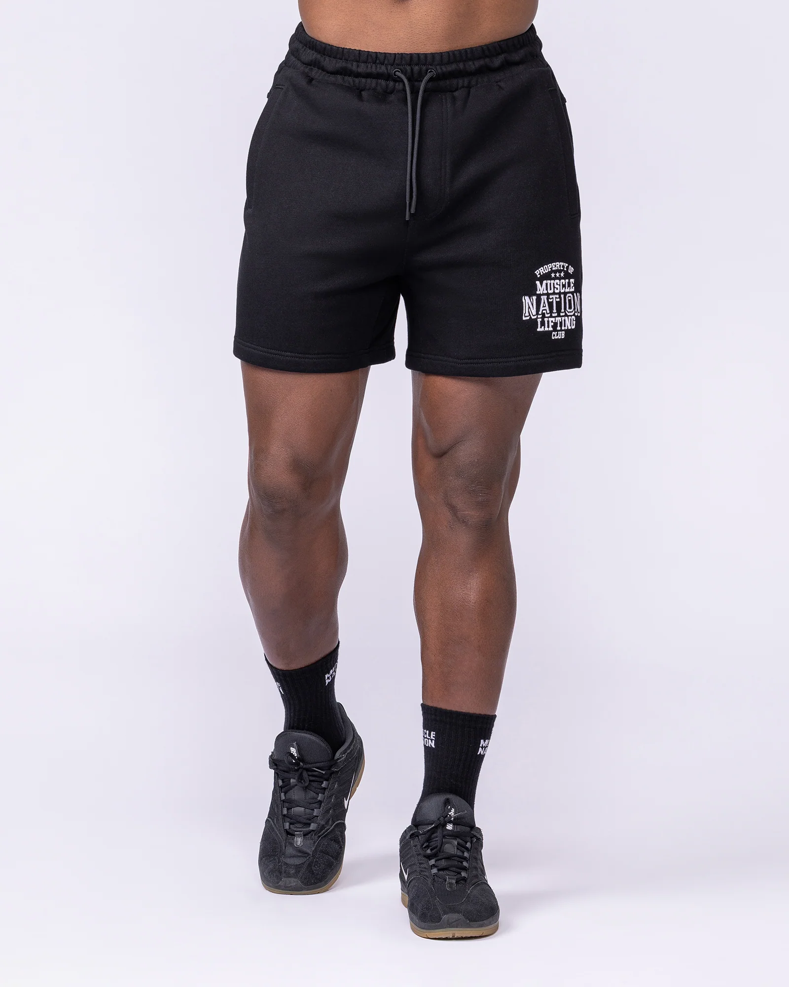 Archives Sweat 5" Shorts - Black - Image 3