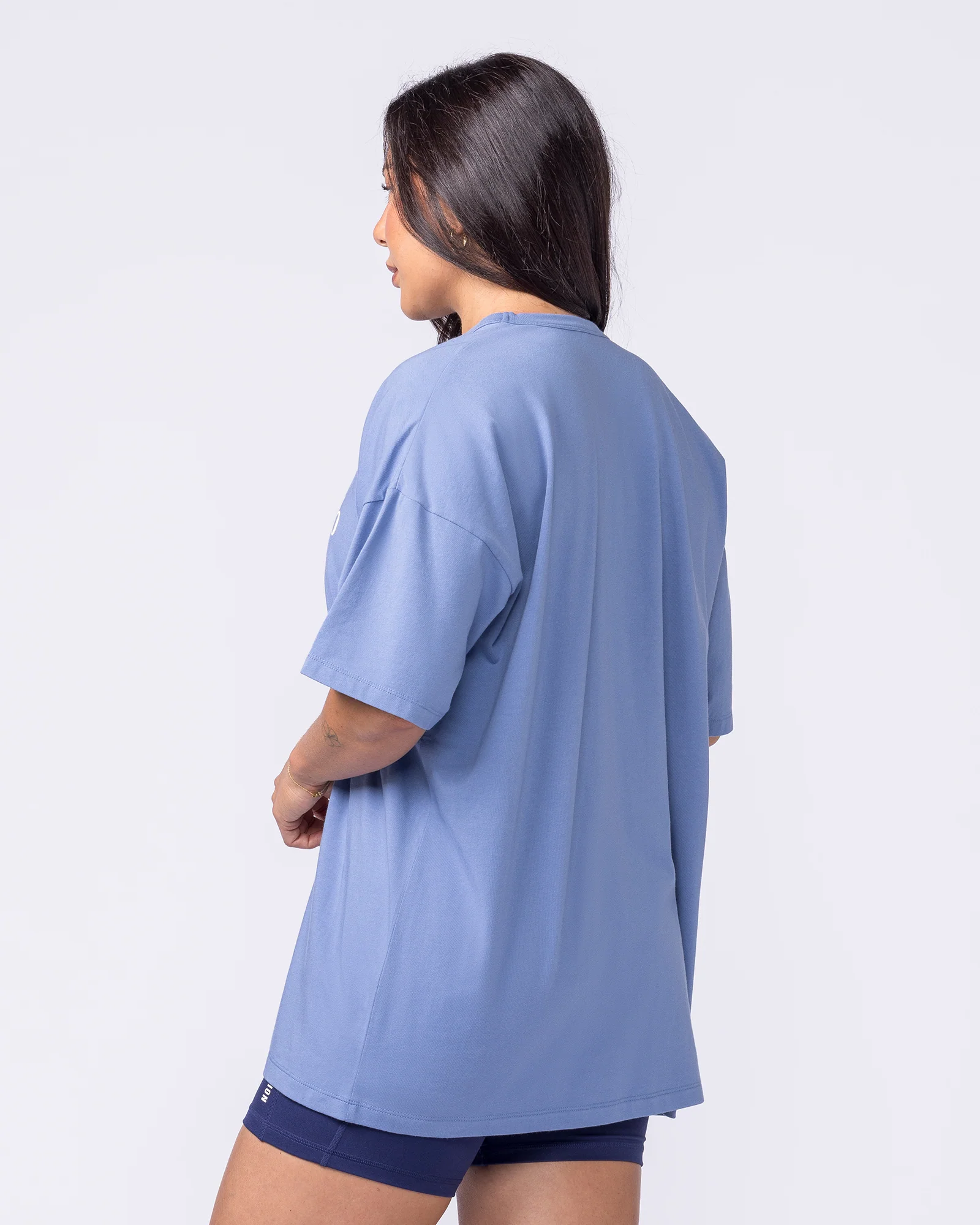 Athletic Club Oversized Tee - Faded Denim - Image 3