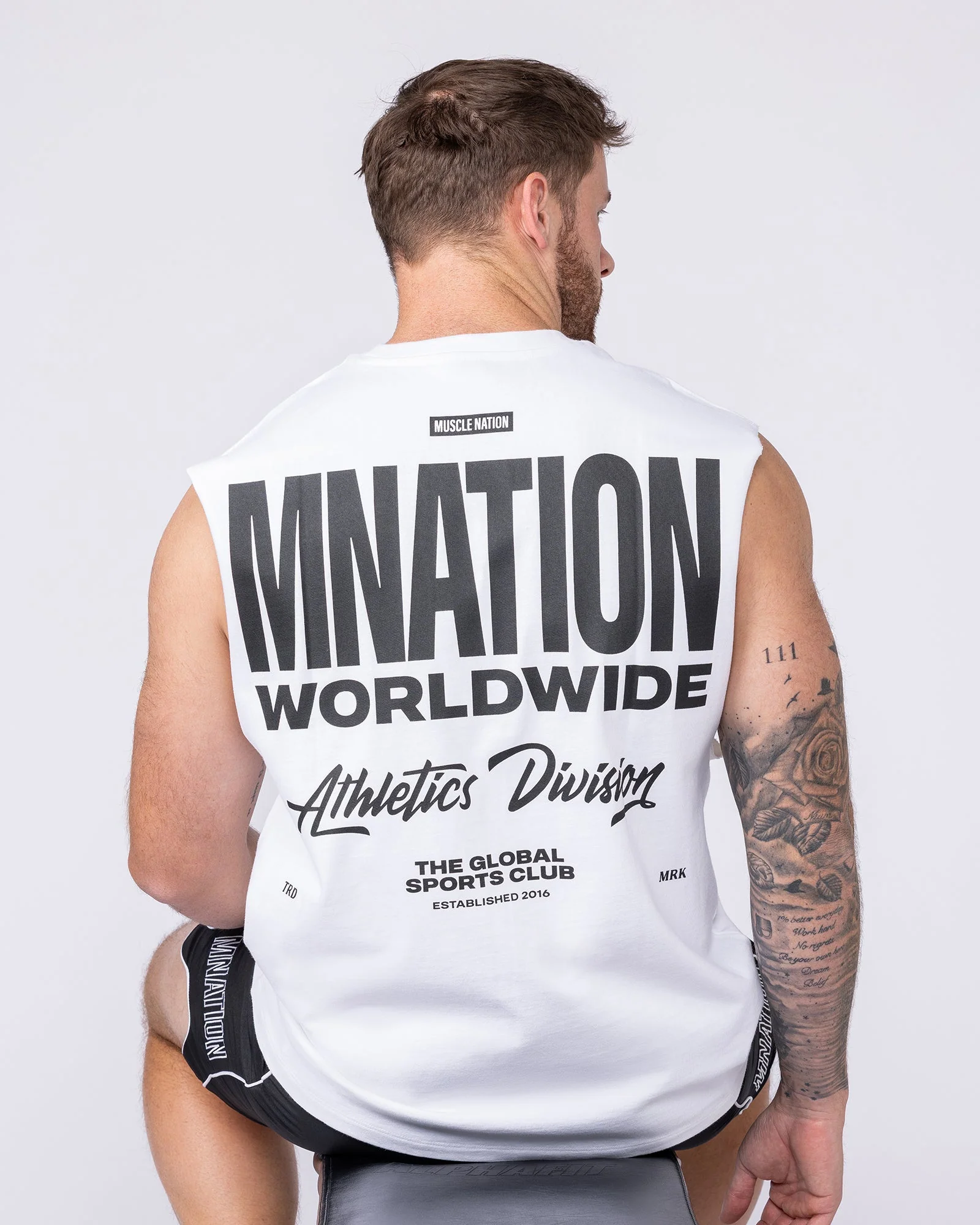 Athletic Division Muscle Tank - White - Image 2
