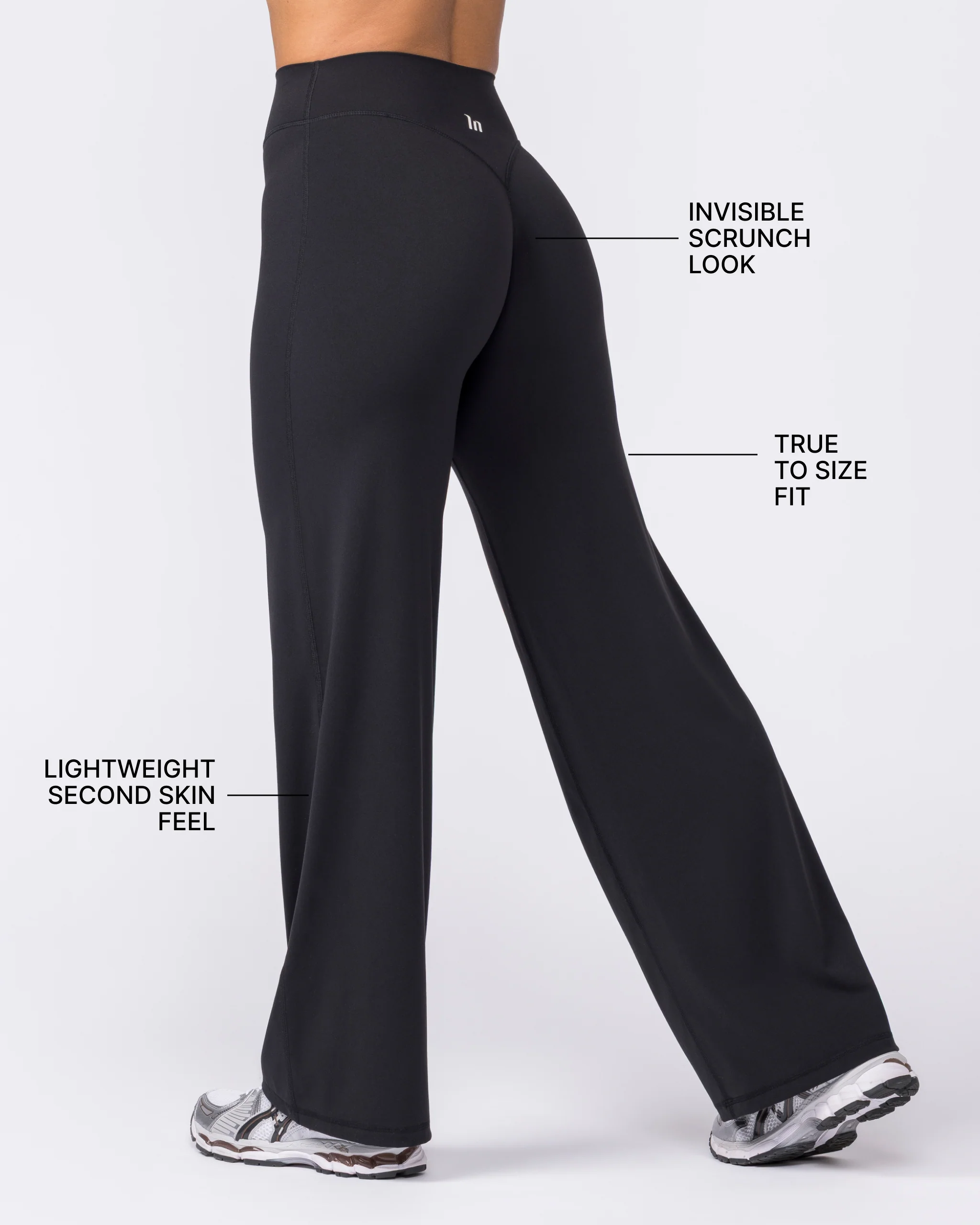 Aura Straight Leggings - Black - Image 2