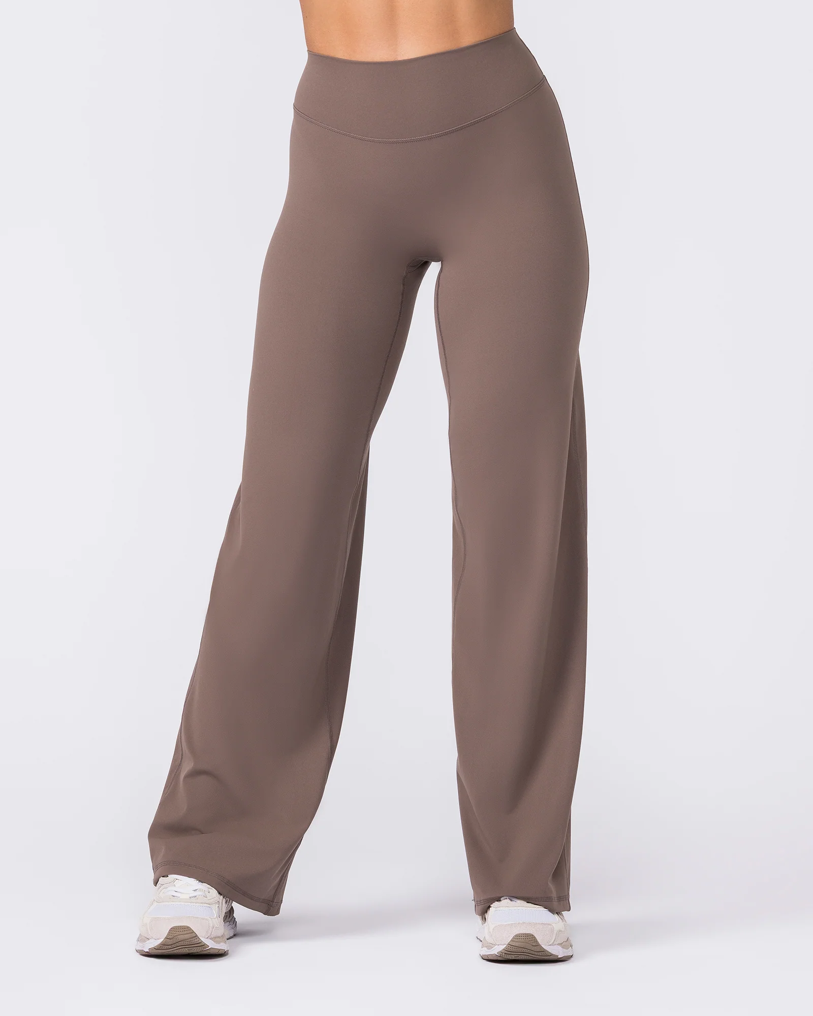 Aura Straight Leggings - Taupe - Image 4