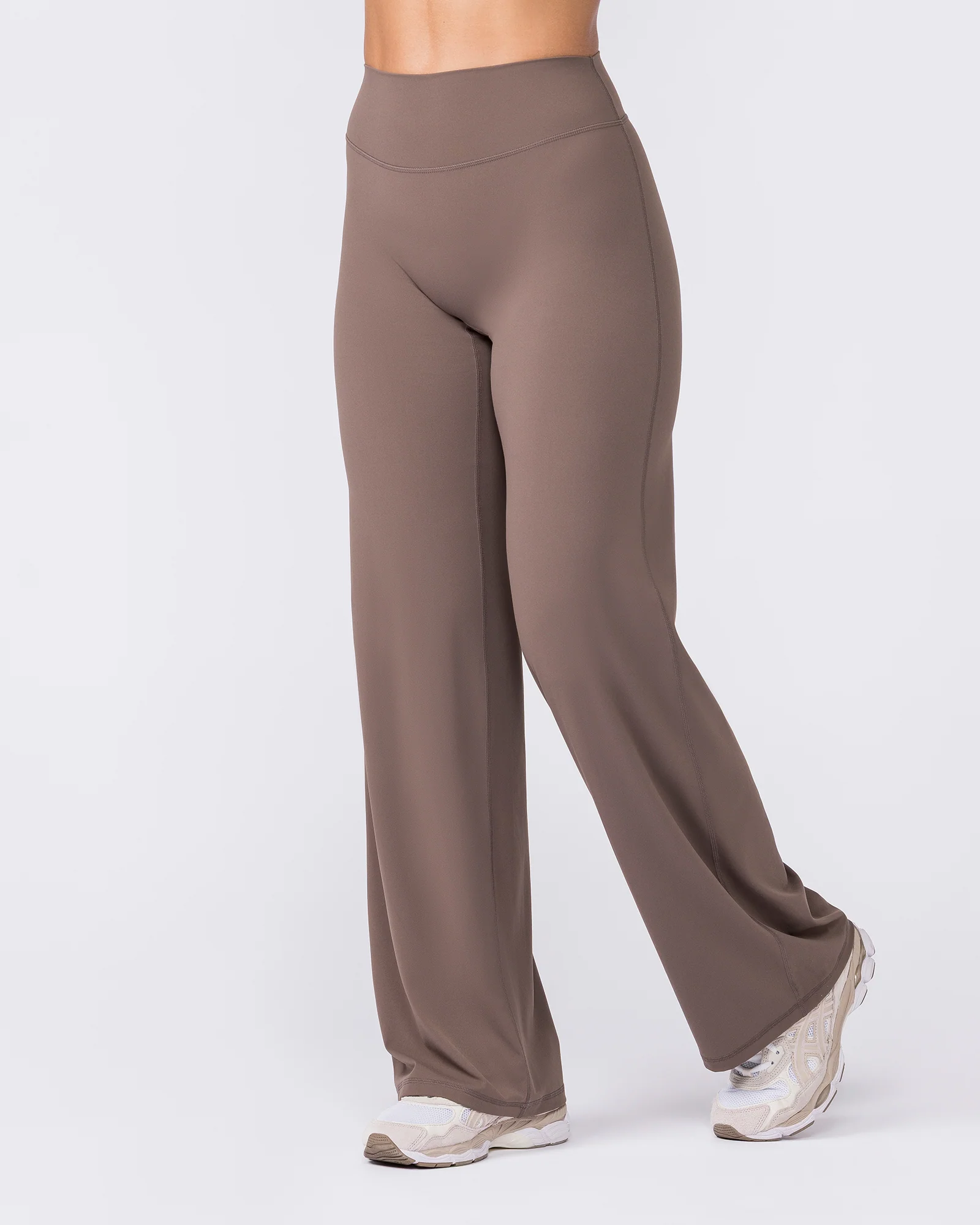 Aura Straight Leggings - Taupe - Image 5