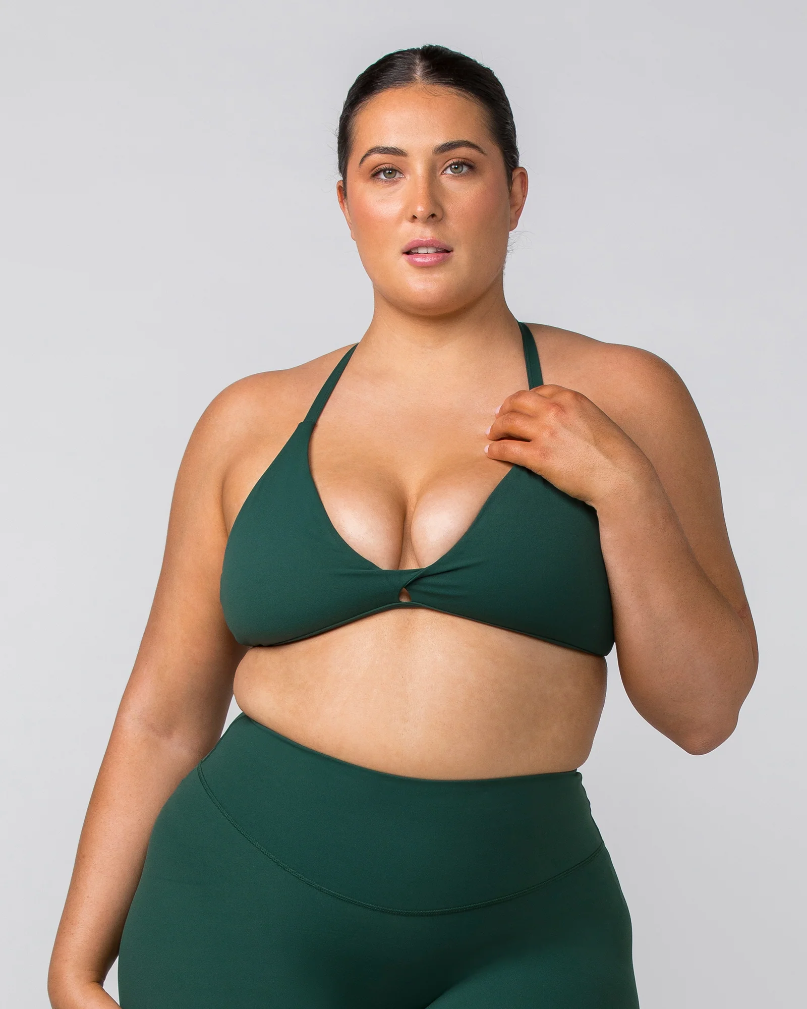Aurora Bralette - Forest Green - Image 7