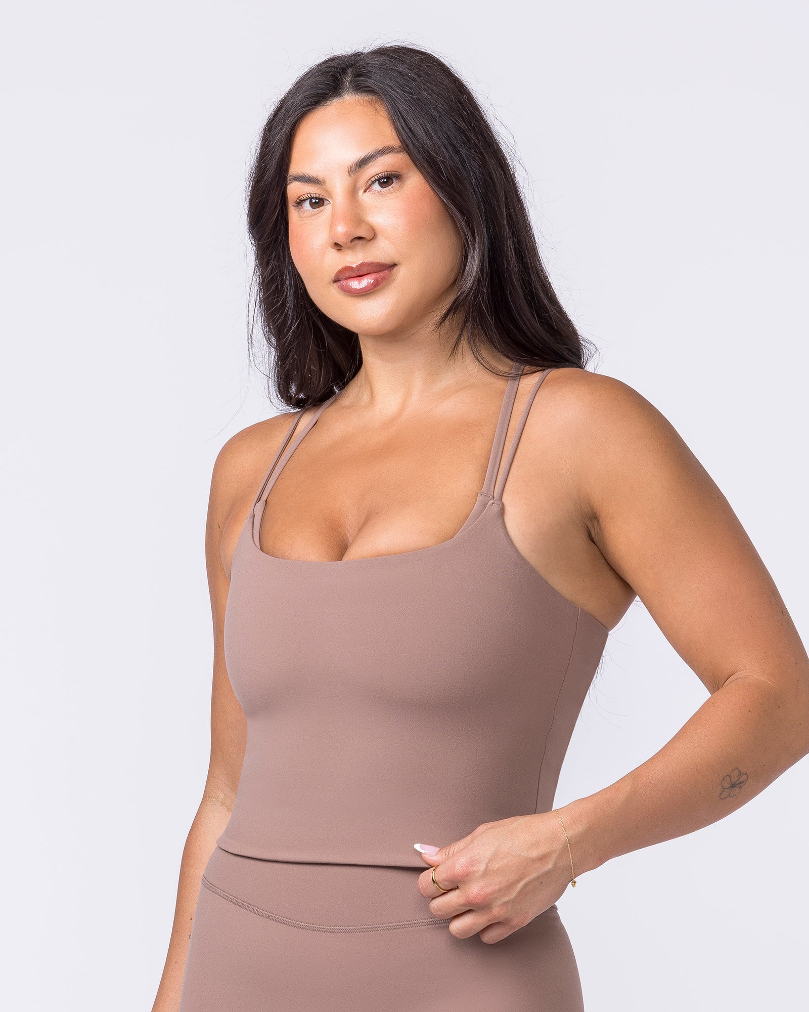 Cami Active Tank - Cookie - Image 3