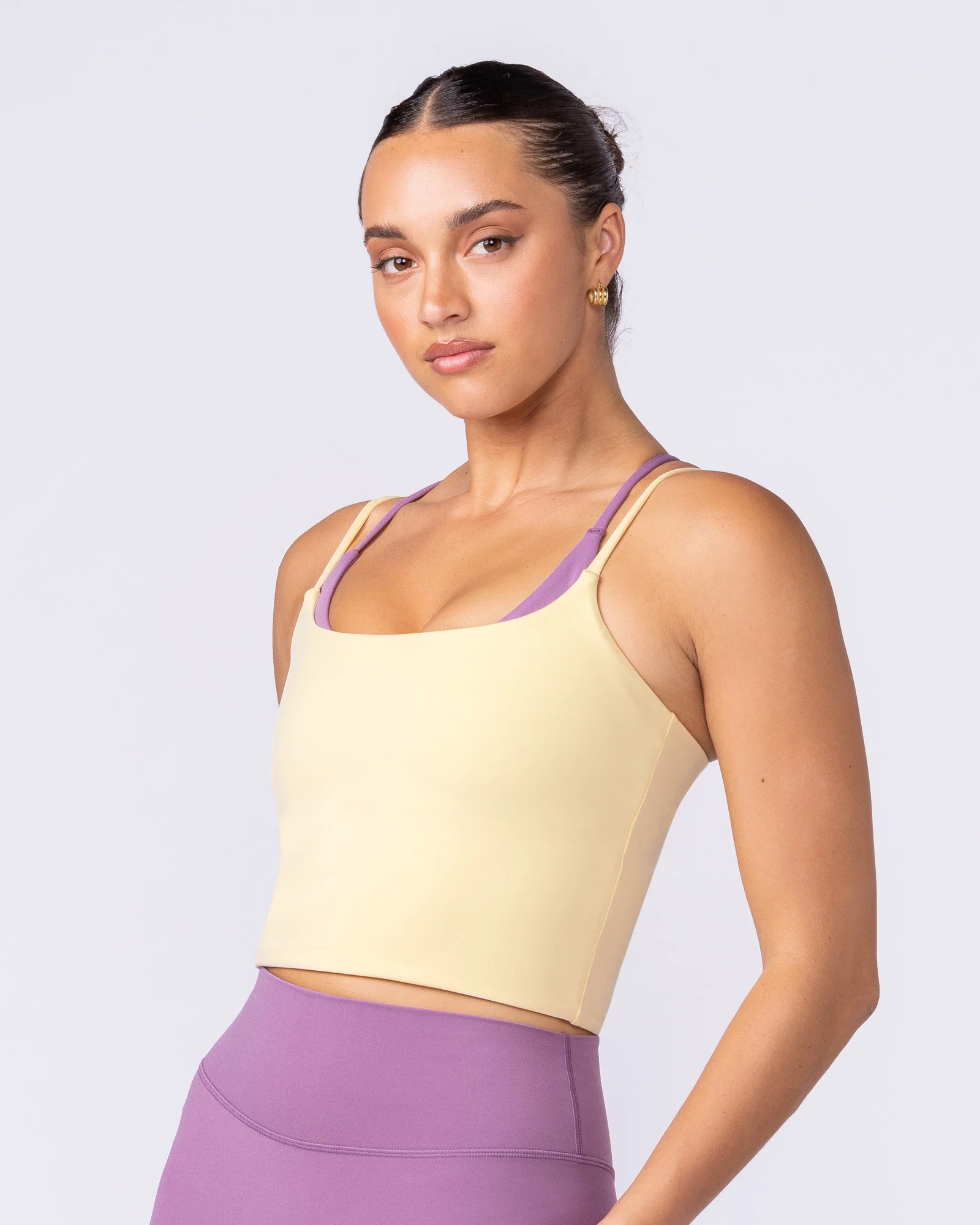 Cami Active Tank - Panna Cotta - Image 3