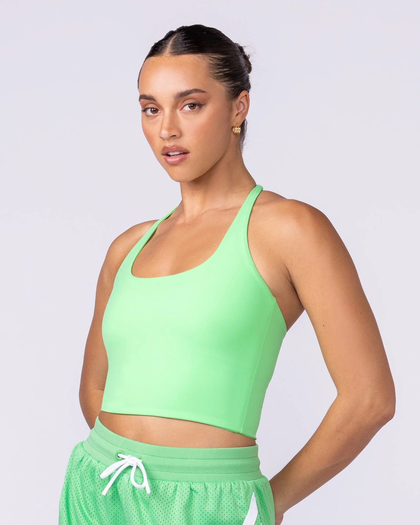 Captivate Bra Tank - Key Lime - Image 3