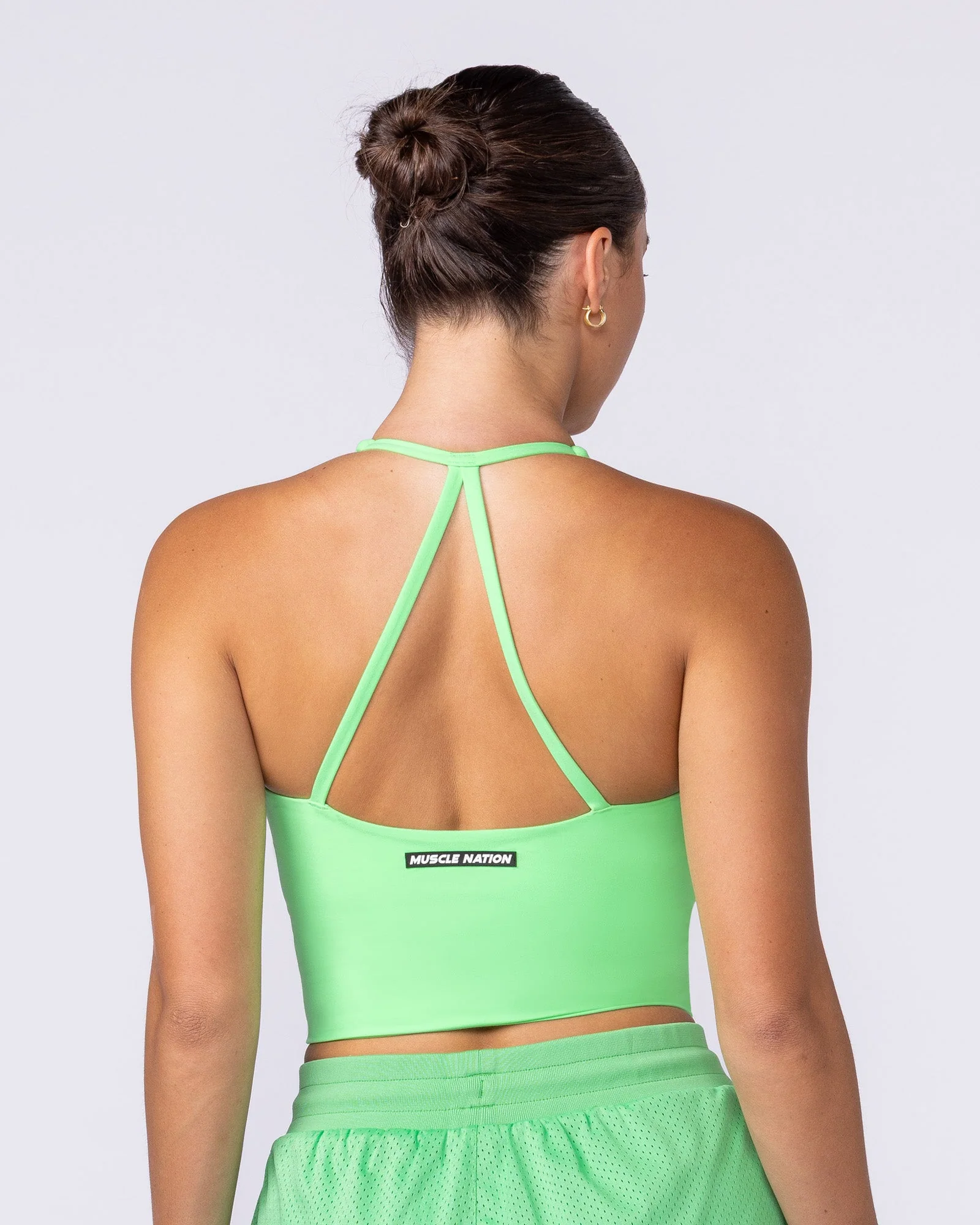 Captivate Bra Tank - Key Lime - Image 4