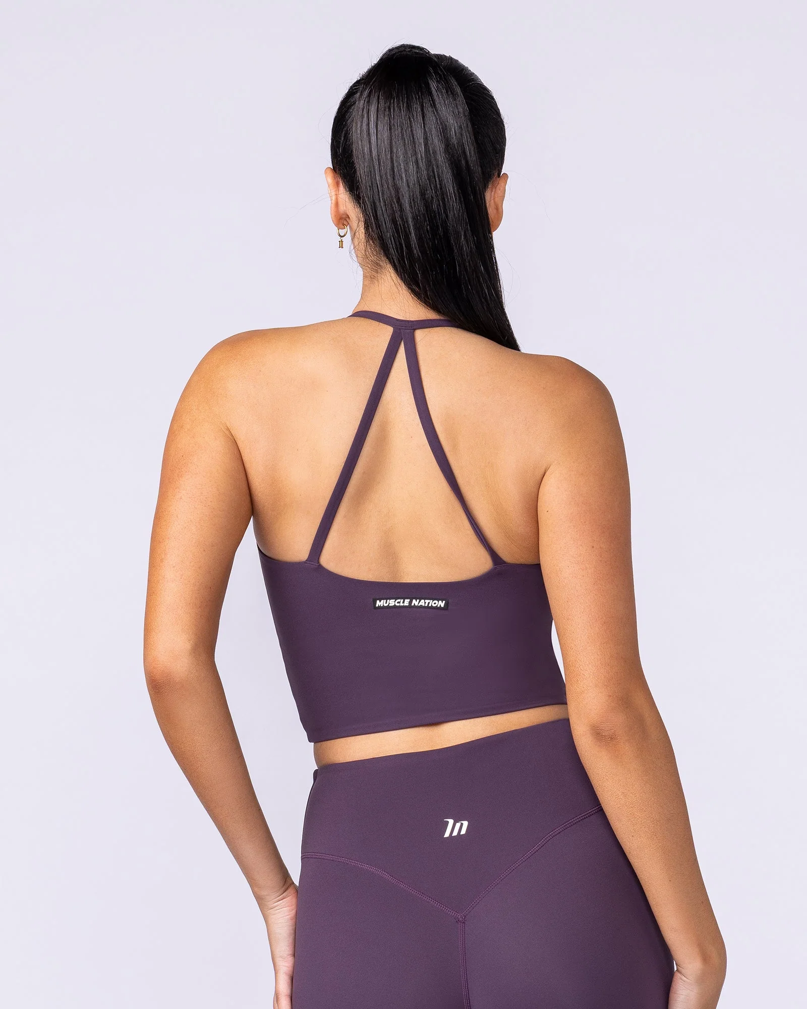 Captivate Bra Tank - Midnight Plum - Image 5