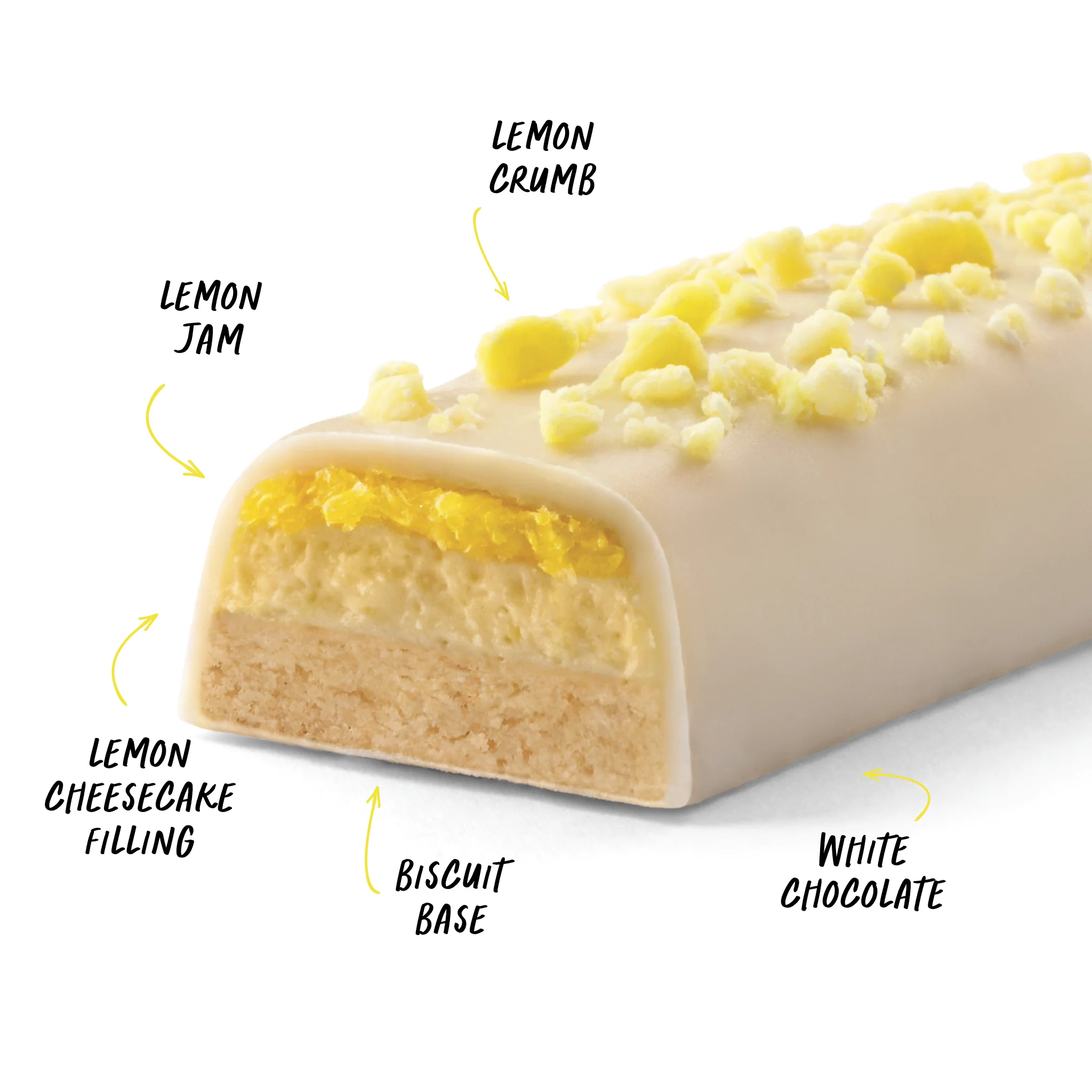 CHEESECAKE Protein Bar - Zesty Lemon - Box of 12 - Image 2