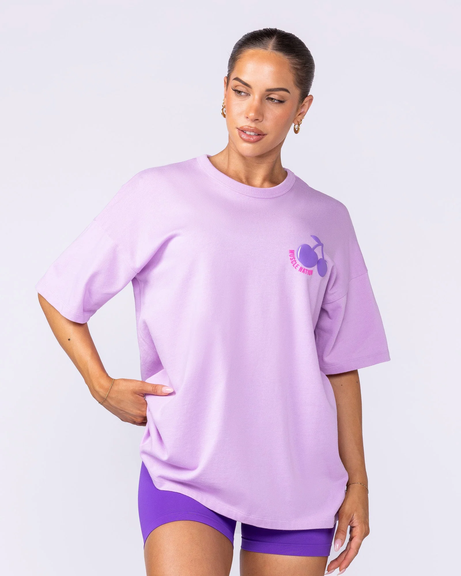 Cherry Oversized Tee - Pixie - Image 3