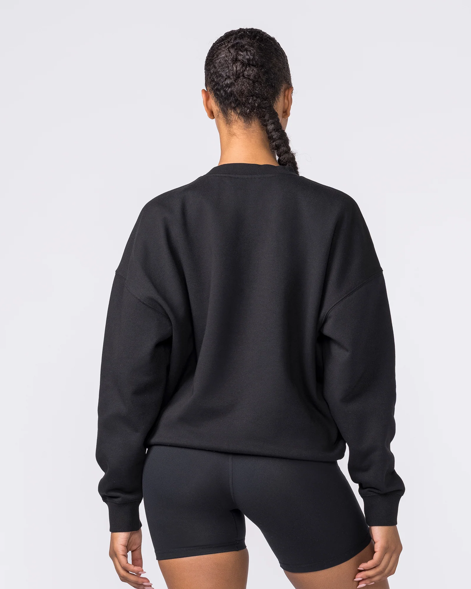 Collective Boxy Pullover - Black - Image 4