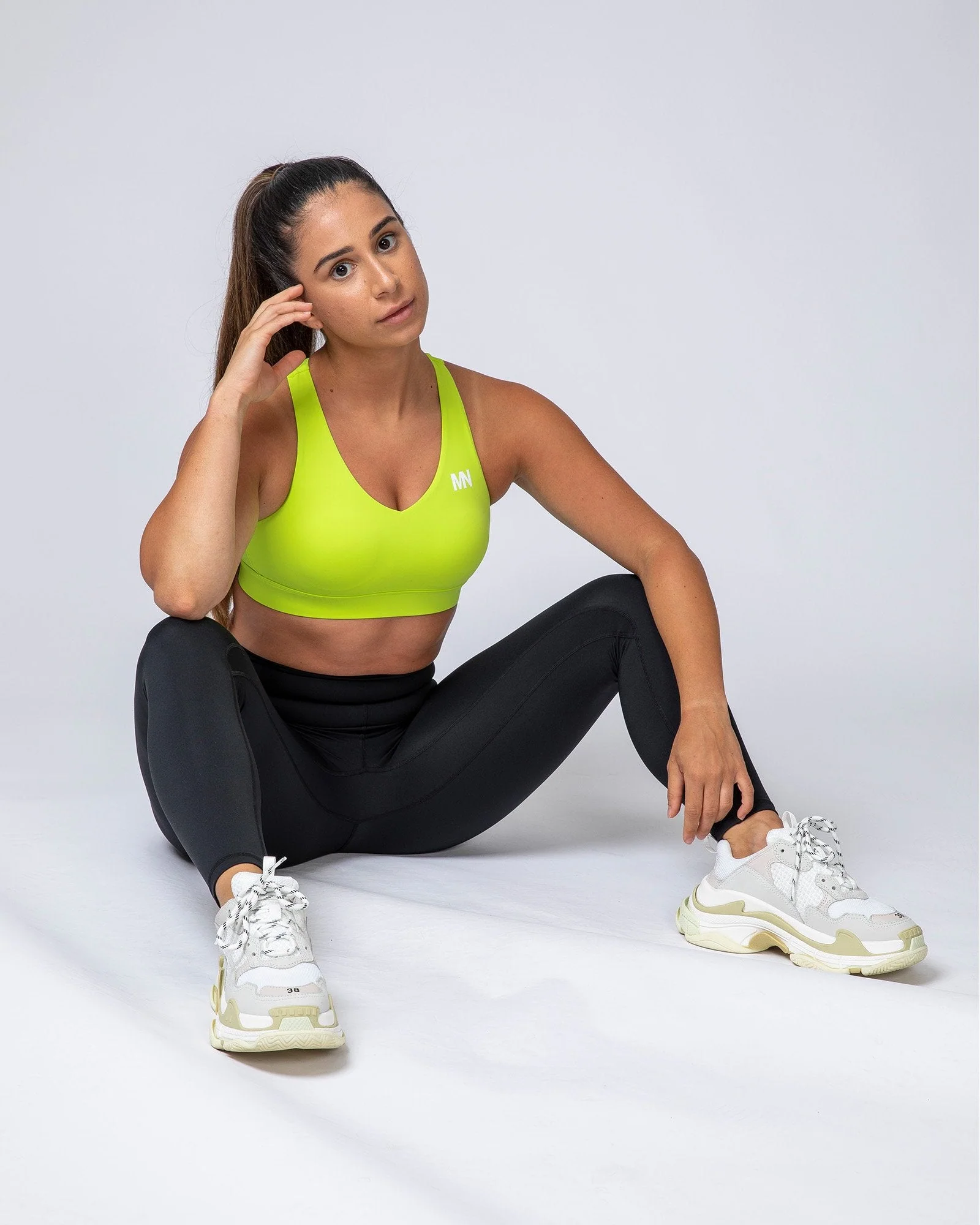 Comfort Bra - Acid Lime - Image 2