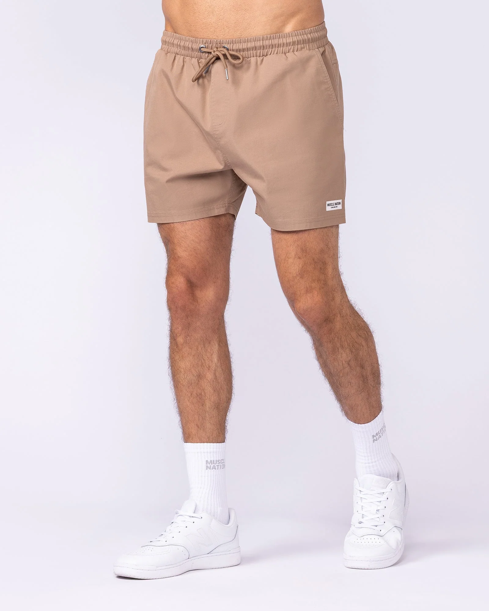 Daily 4" Shorts - Tan - Image 4