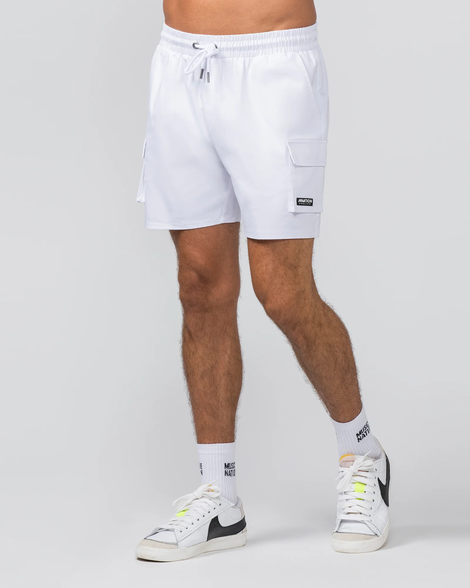 Daily Cargo 5" Shorts - White - Image 2