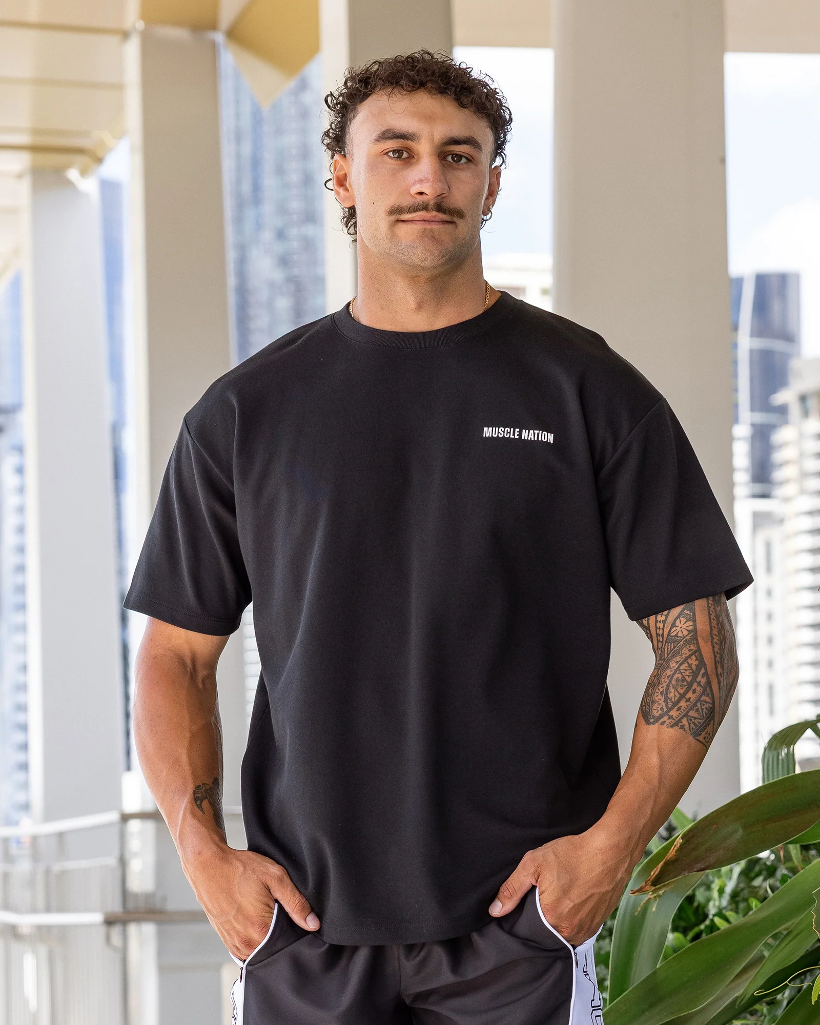 Daily Regular Fit Tee - Black