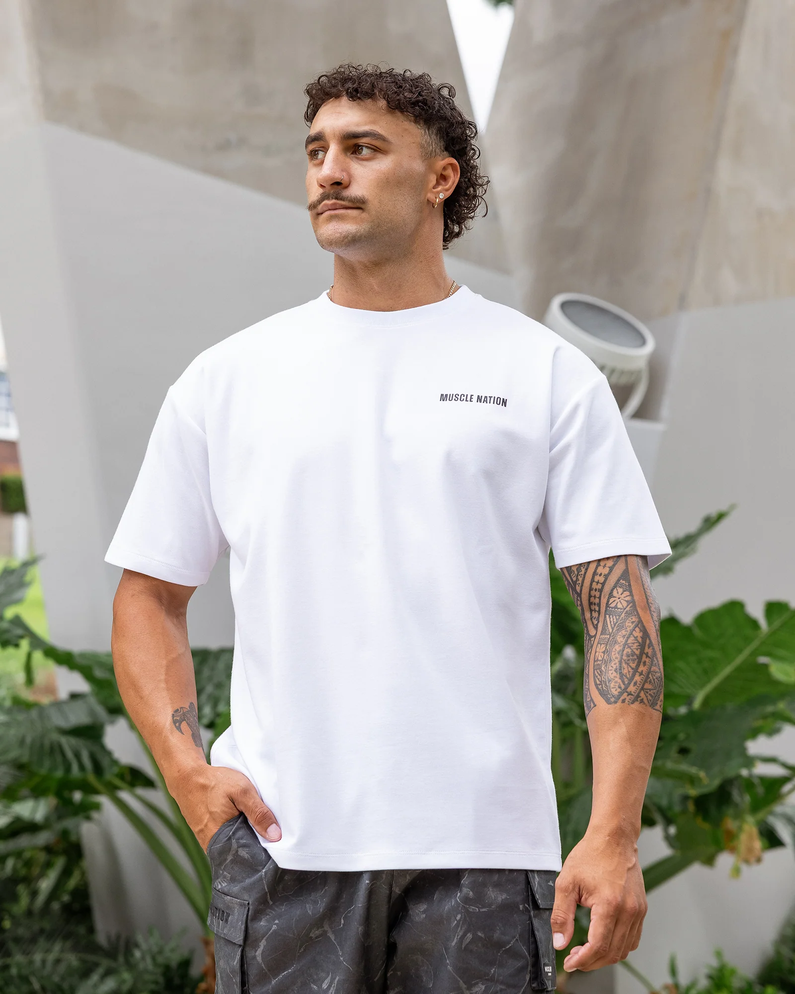 Daily Regular Fit Tee - White
