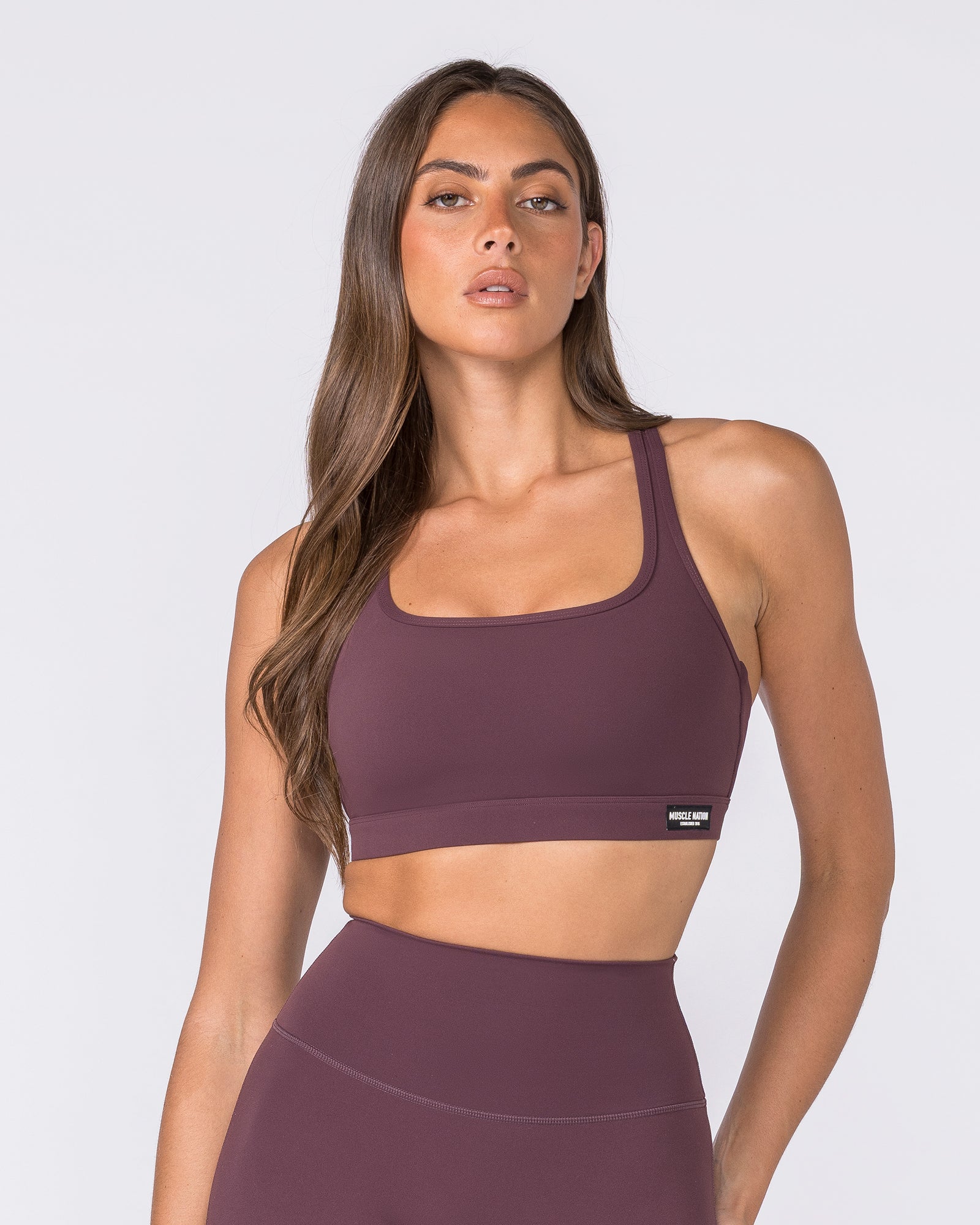 Desire Aura Bra - Dark Cherry