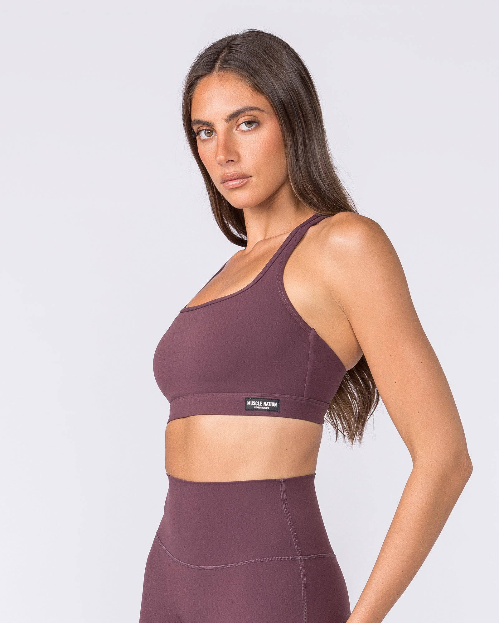 Desire Aura Bra - Dark Cherry - Image 2