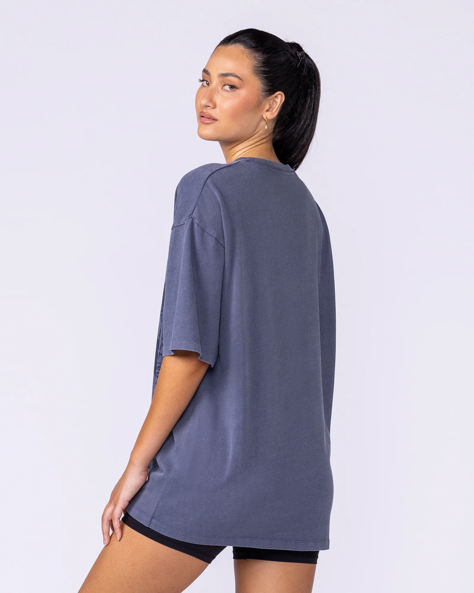 Doberman Oversized Vintage Tee - Washed Atlantis - Image 9