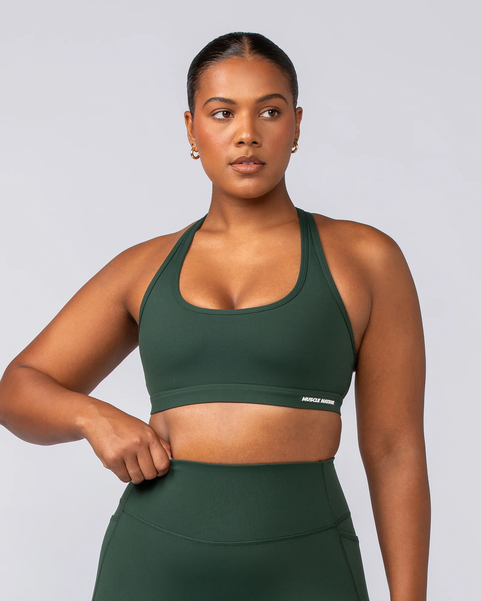 Drew Bra - Forest Green - Image 2
