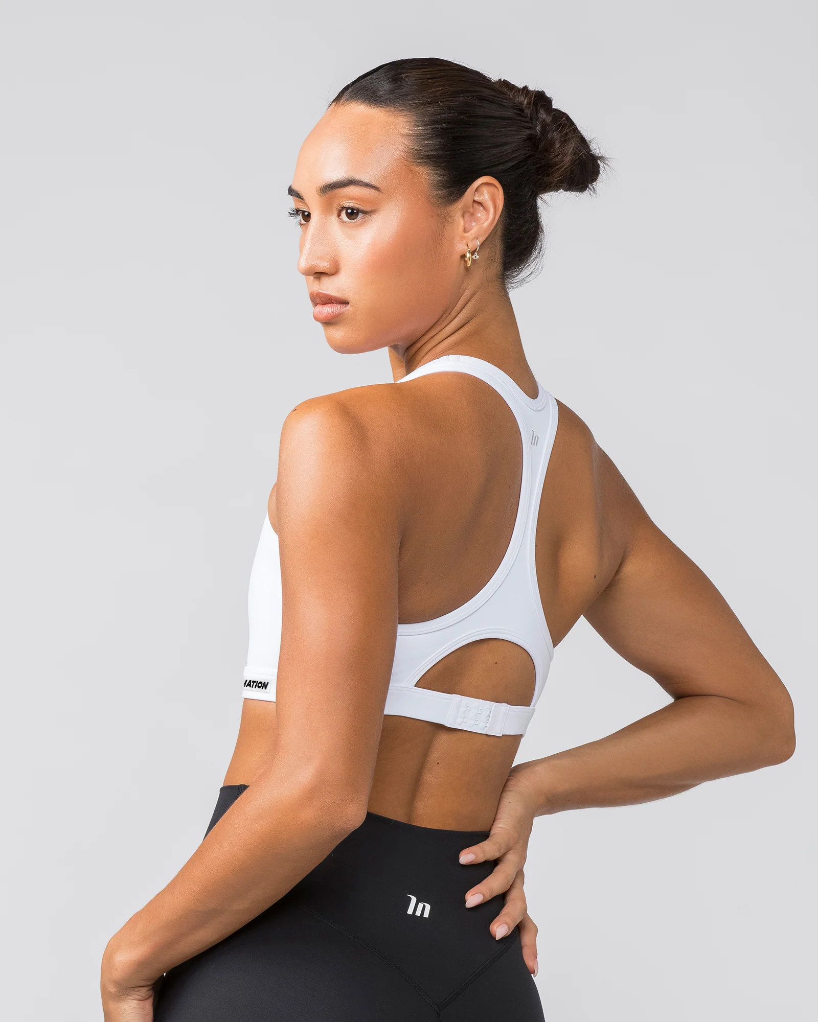 Drew Bra - White / White - Image 4