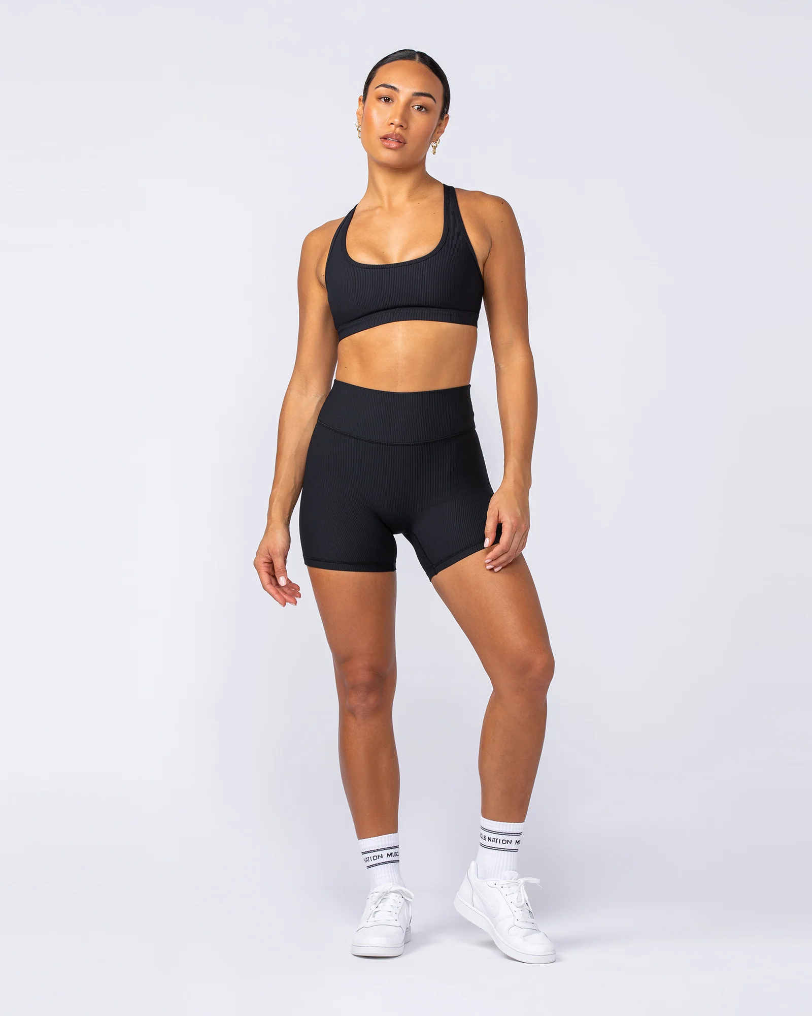 Drew Rib Bra - Black - Image 5