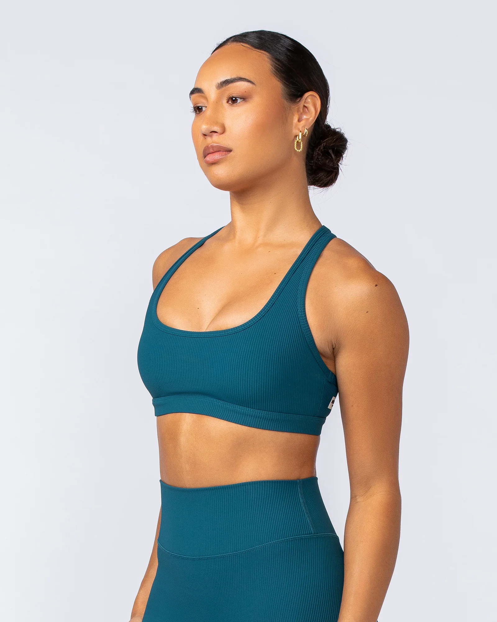 Drew Rib Bra - Dark Marine - Image 3