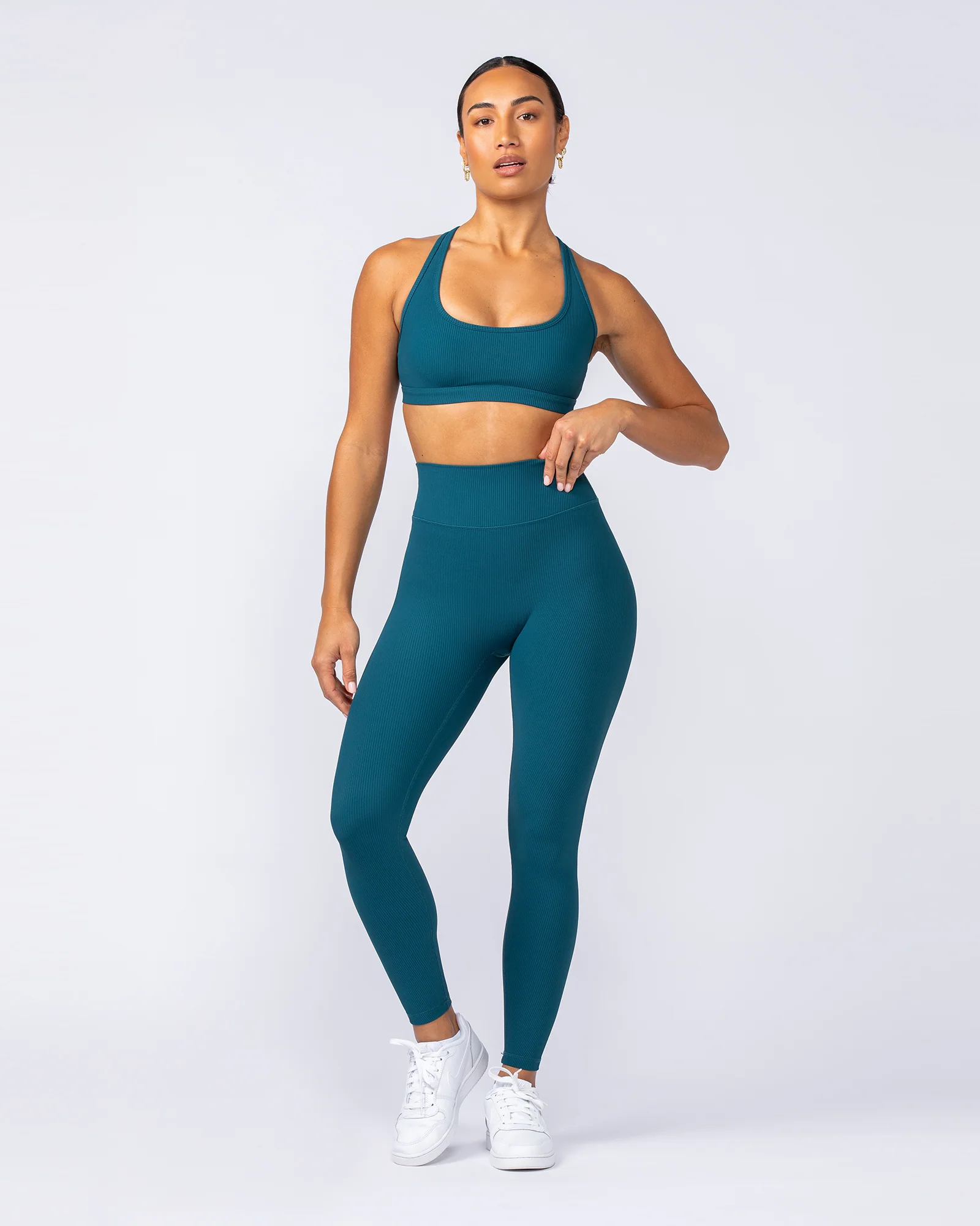 Drew Rib Bra - Dark Marine - Image 6