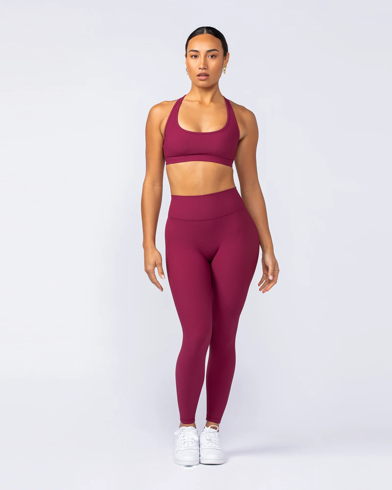 Drew Rib Bra - Rose Bud - Image 7