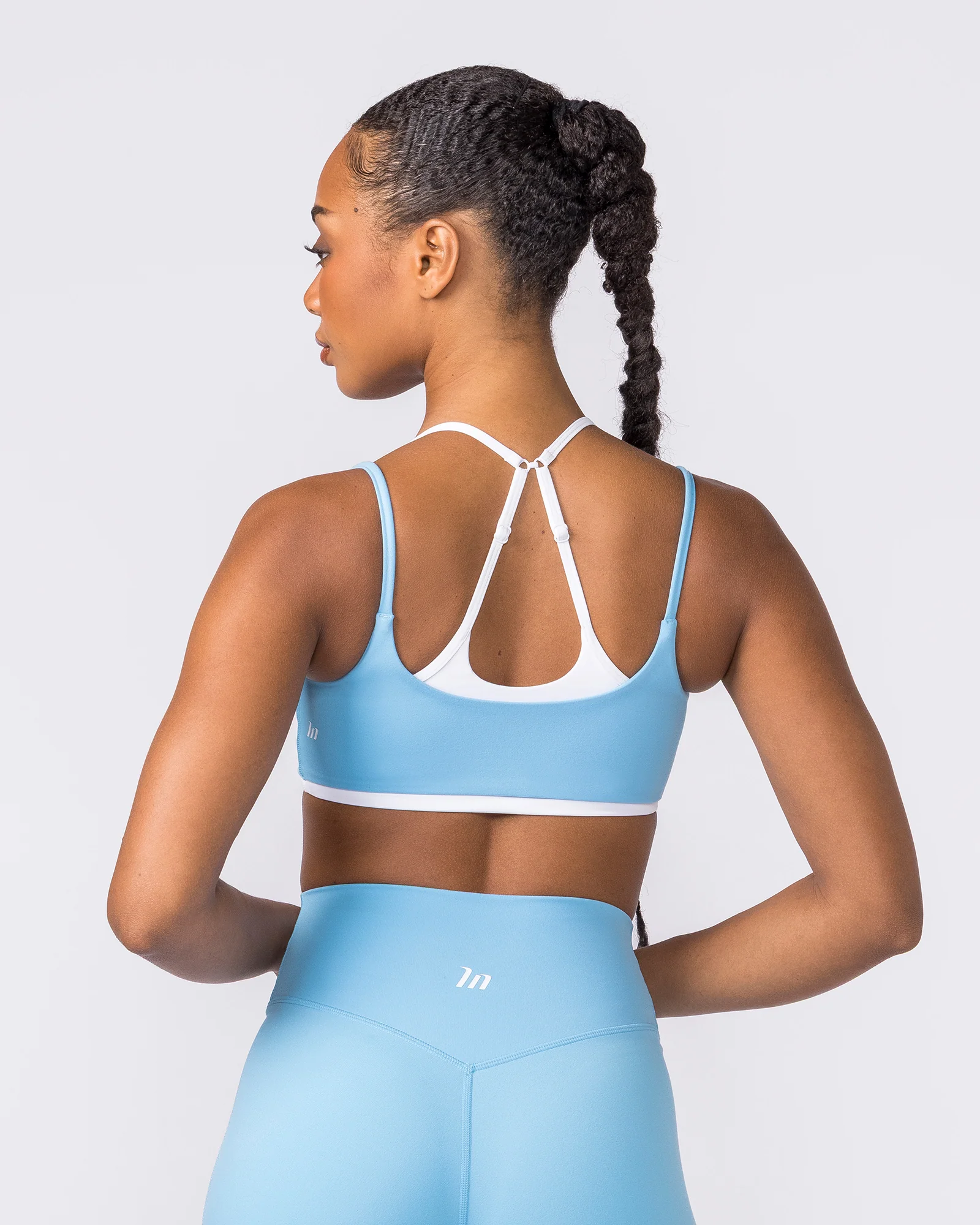 Duo Bralette - White/Frosted - Image 5