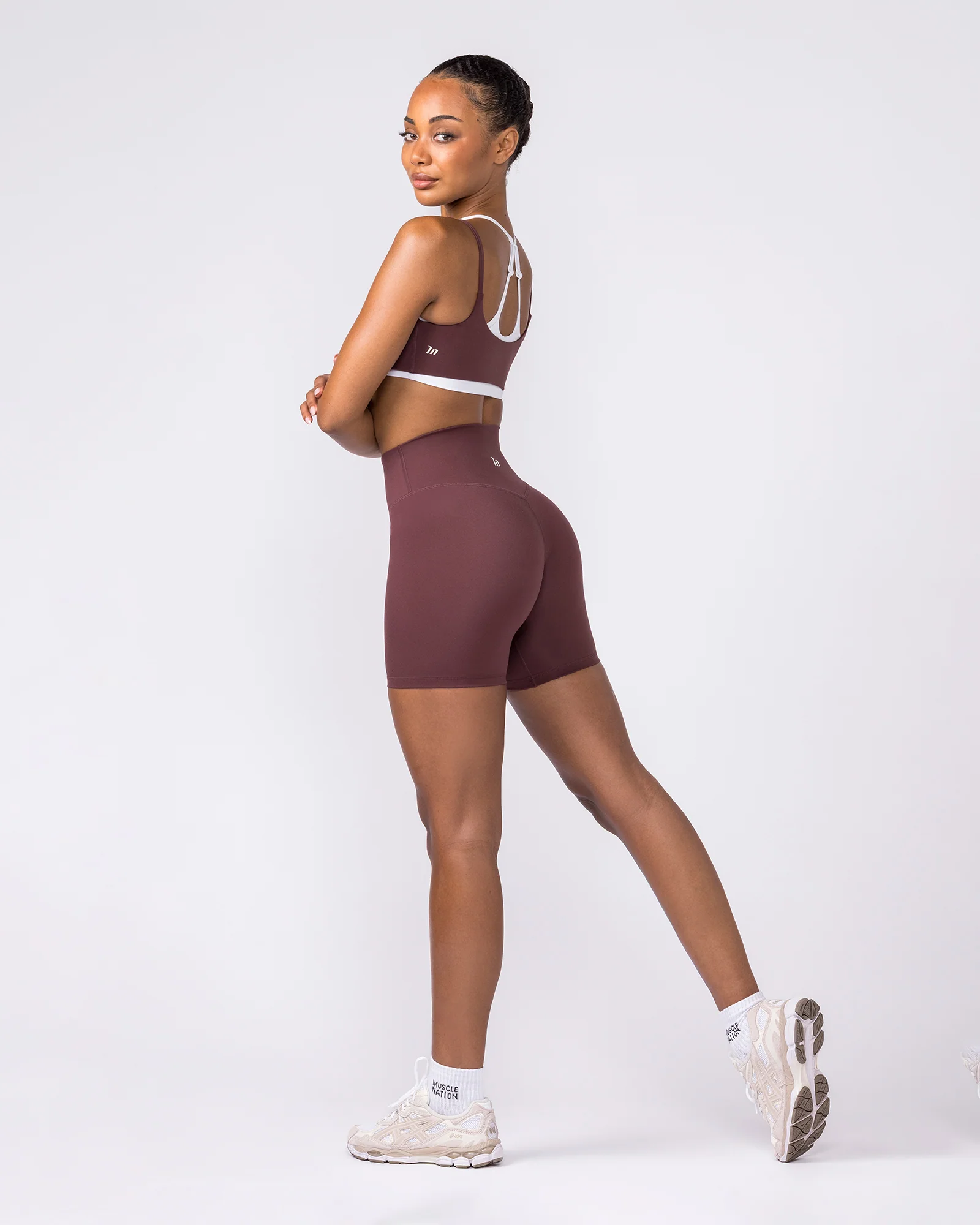 Duo Bralette - White/Rocky Road - Image 6