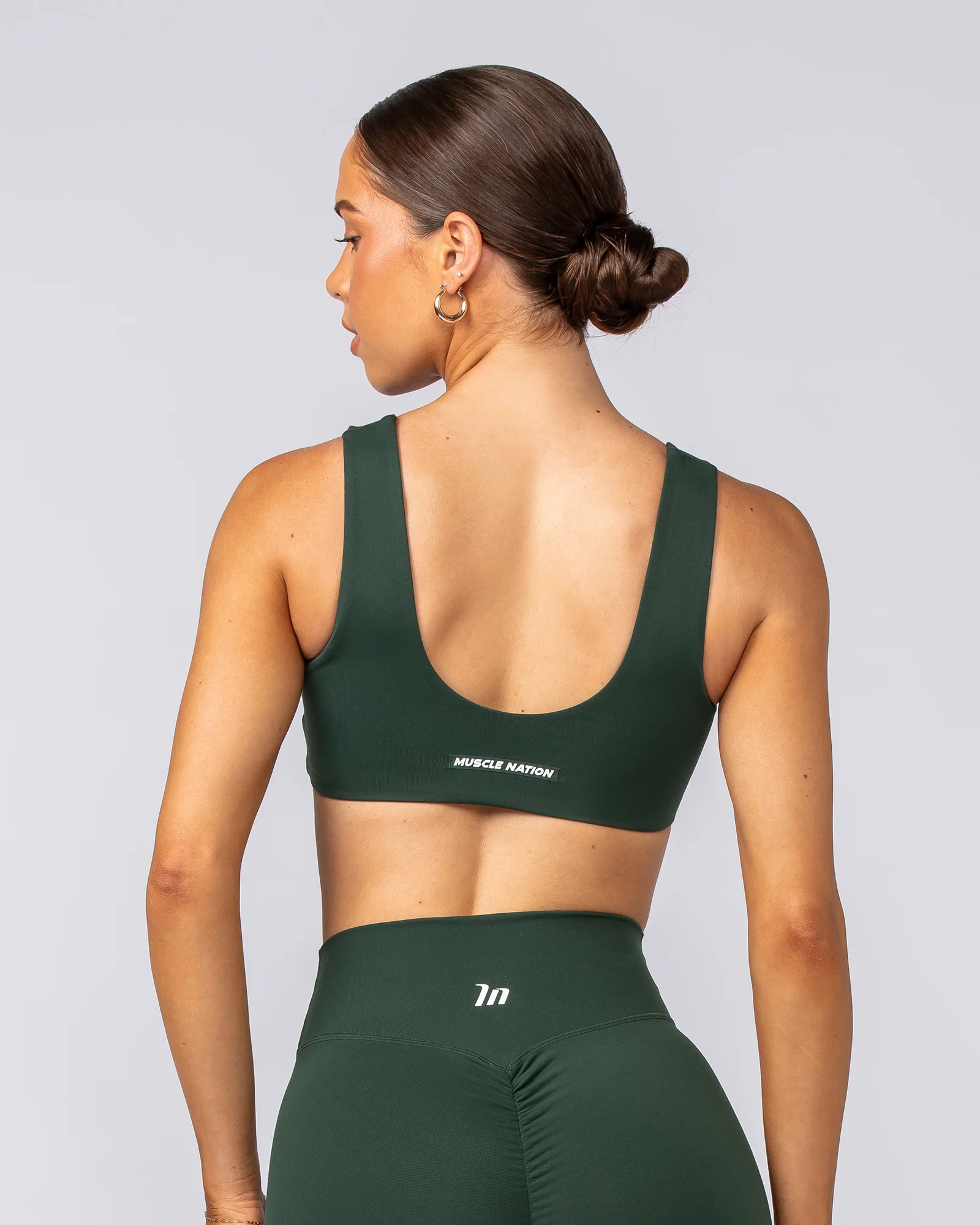 Elite Bralette - Forest Green - Image 2