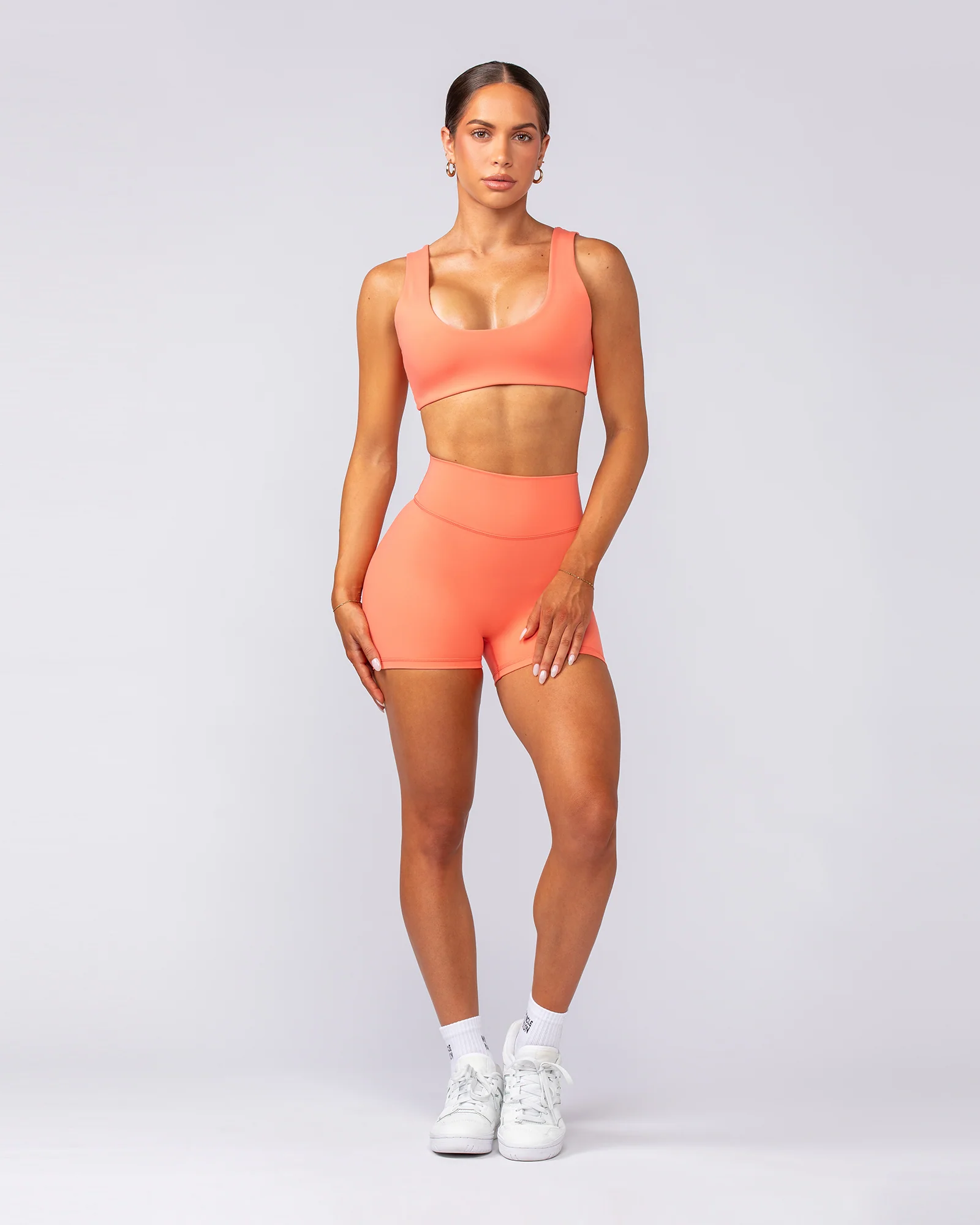 Elite Bralette - Hot Coral - Image 6