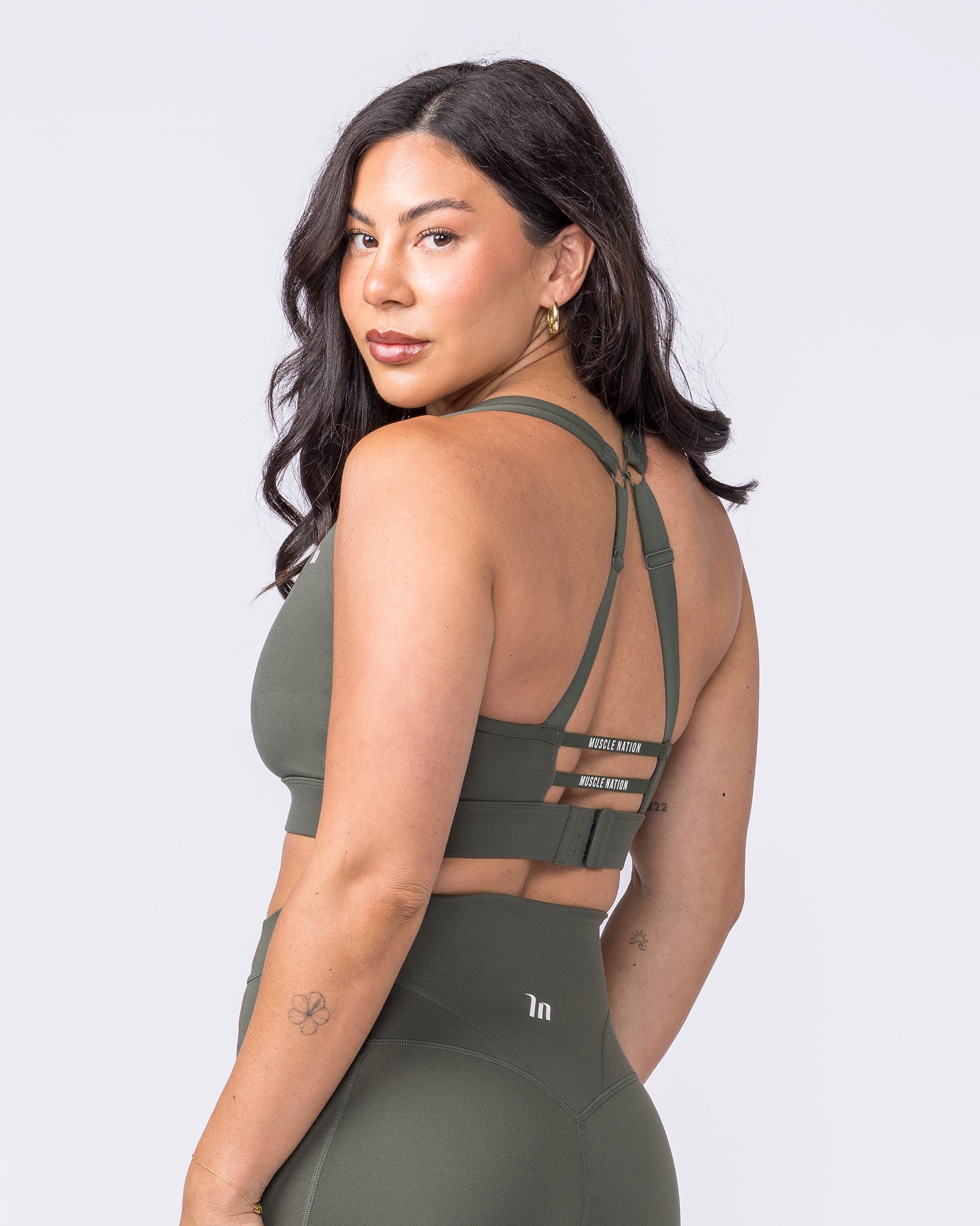 Elite Support Bra - Eucalyptus - Image 6