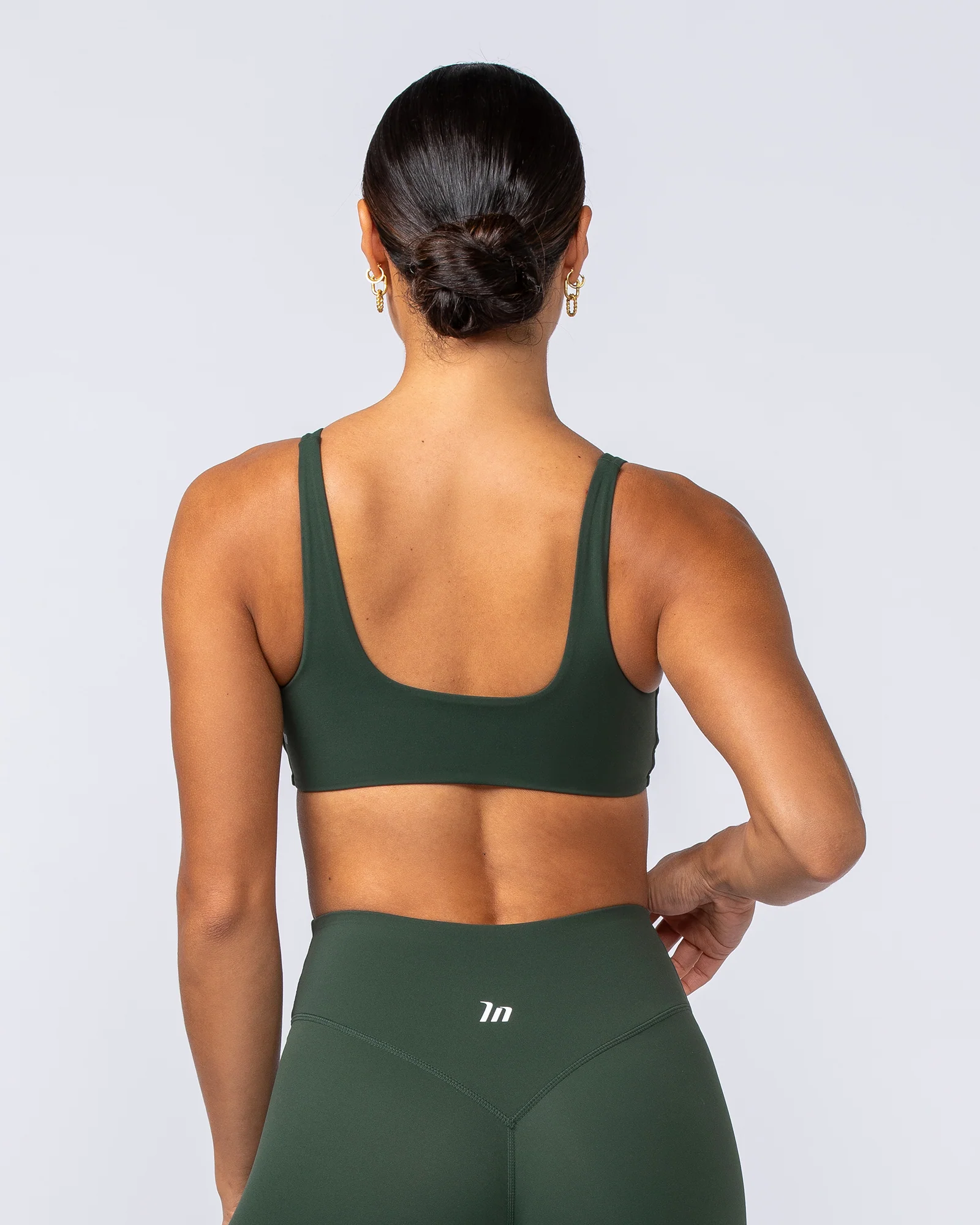 Embody Bralette - Dark Olive - Image 4