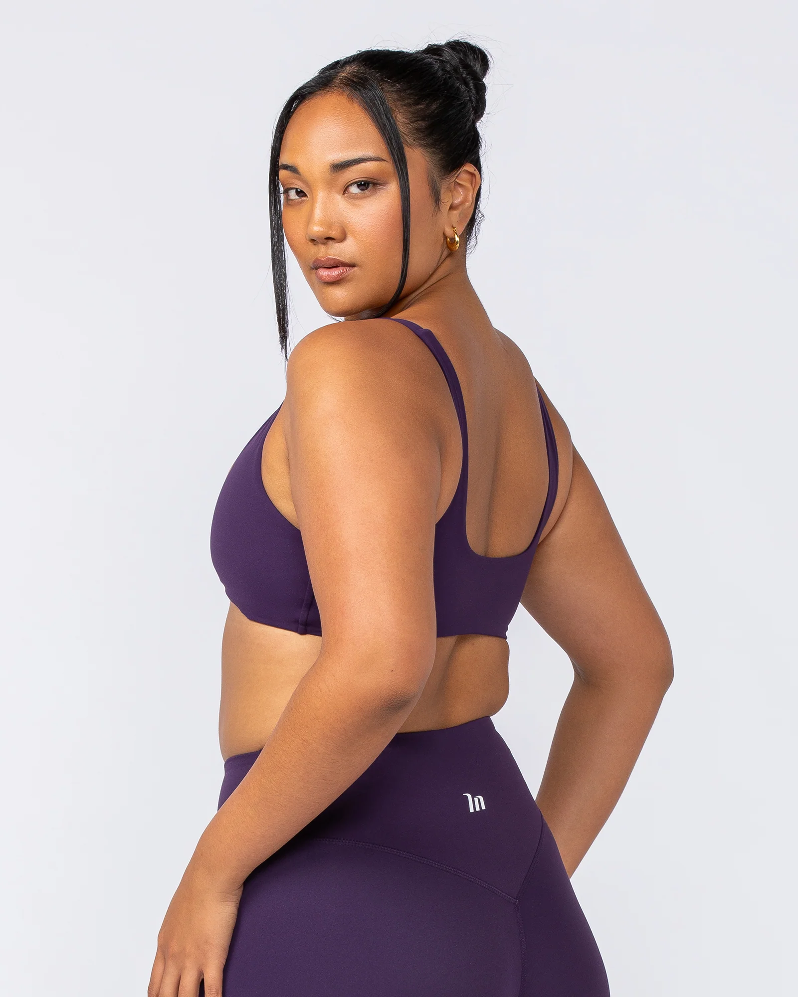 Embody Bralette - Dark Purple - Image 3