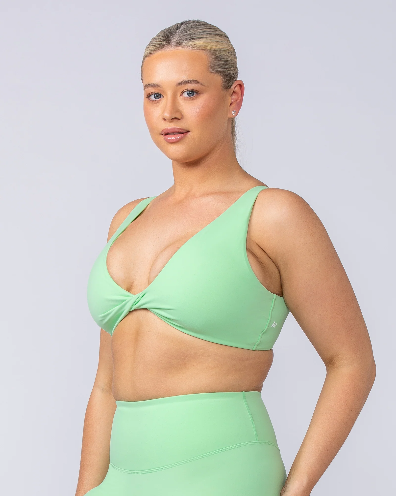 Embody Bralette - Lime Splice - Image 2