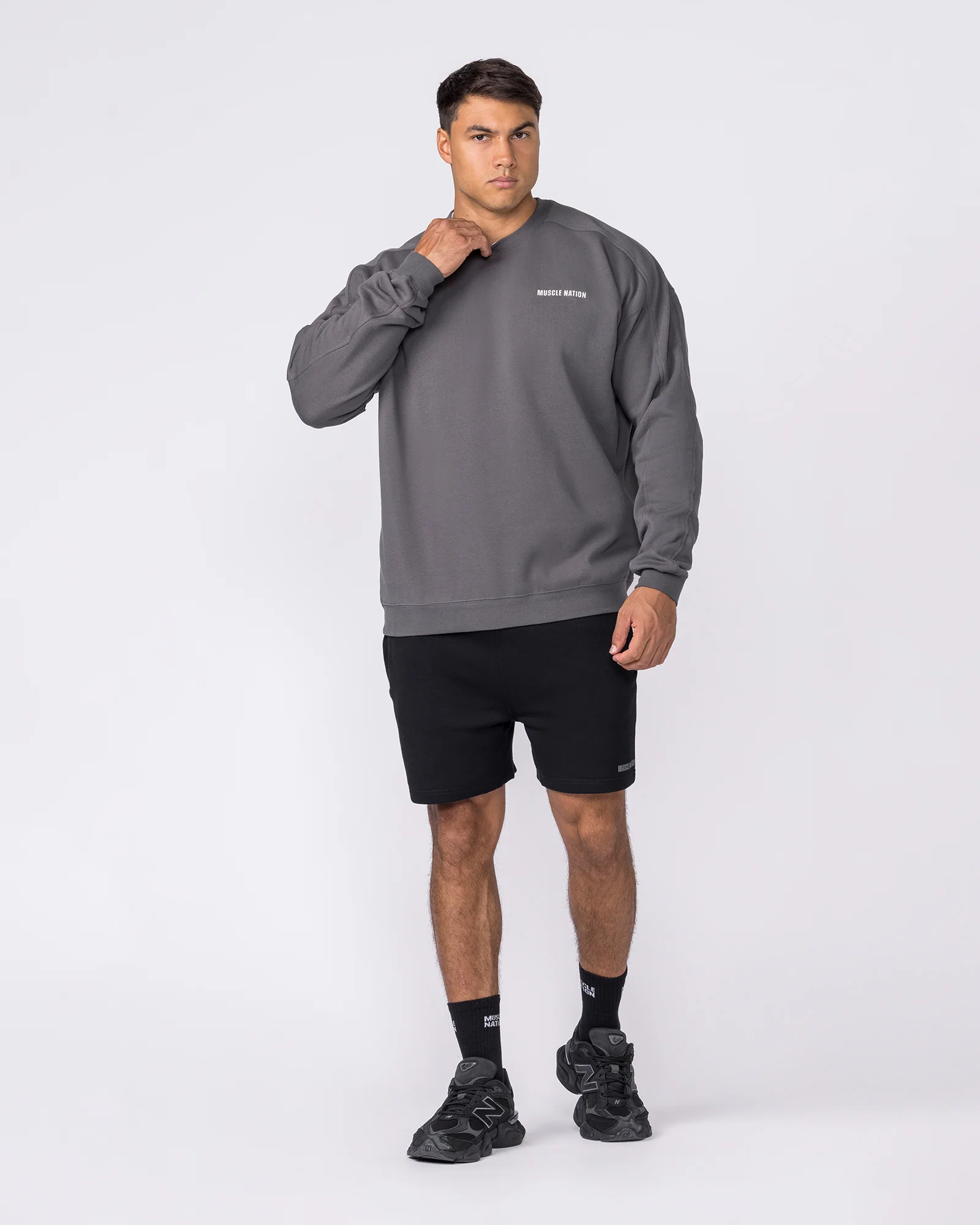 Essential Crew Pullover - Tornado - Image 6